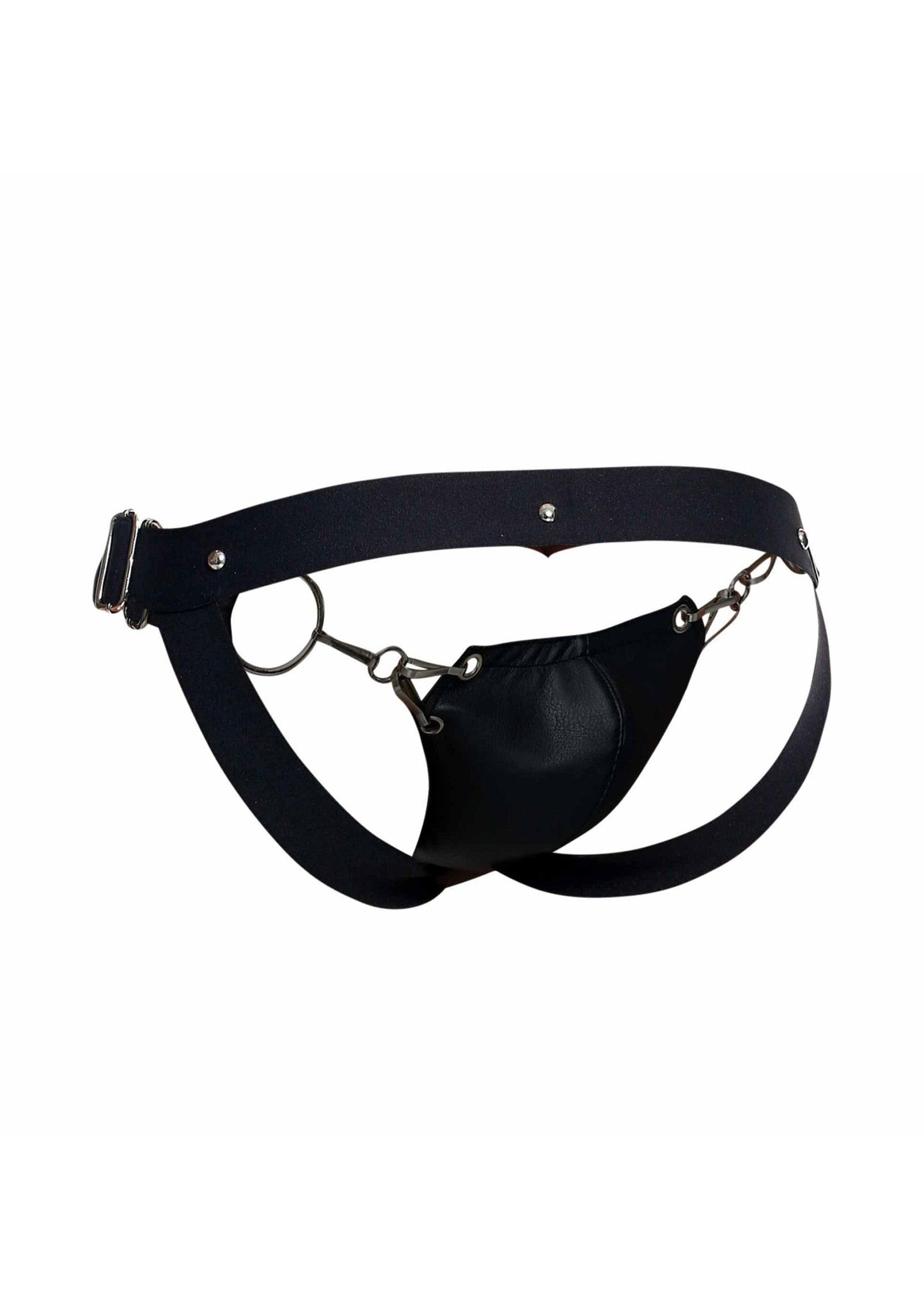 81292 mob eroticwear dngeon snap jockstrap