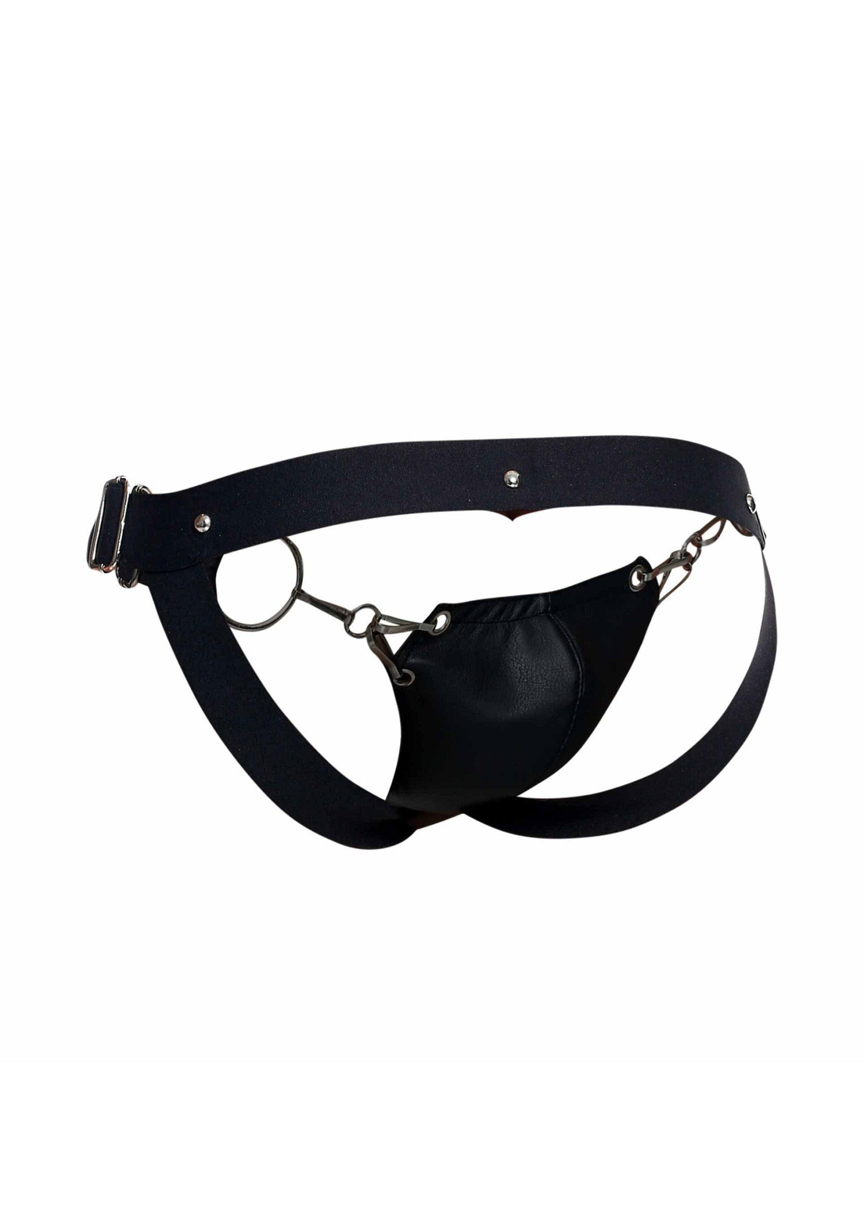 81292 mob eroticwear dngeon snap jockstrap
