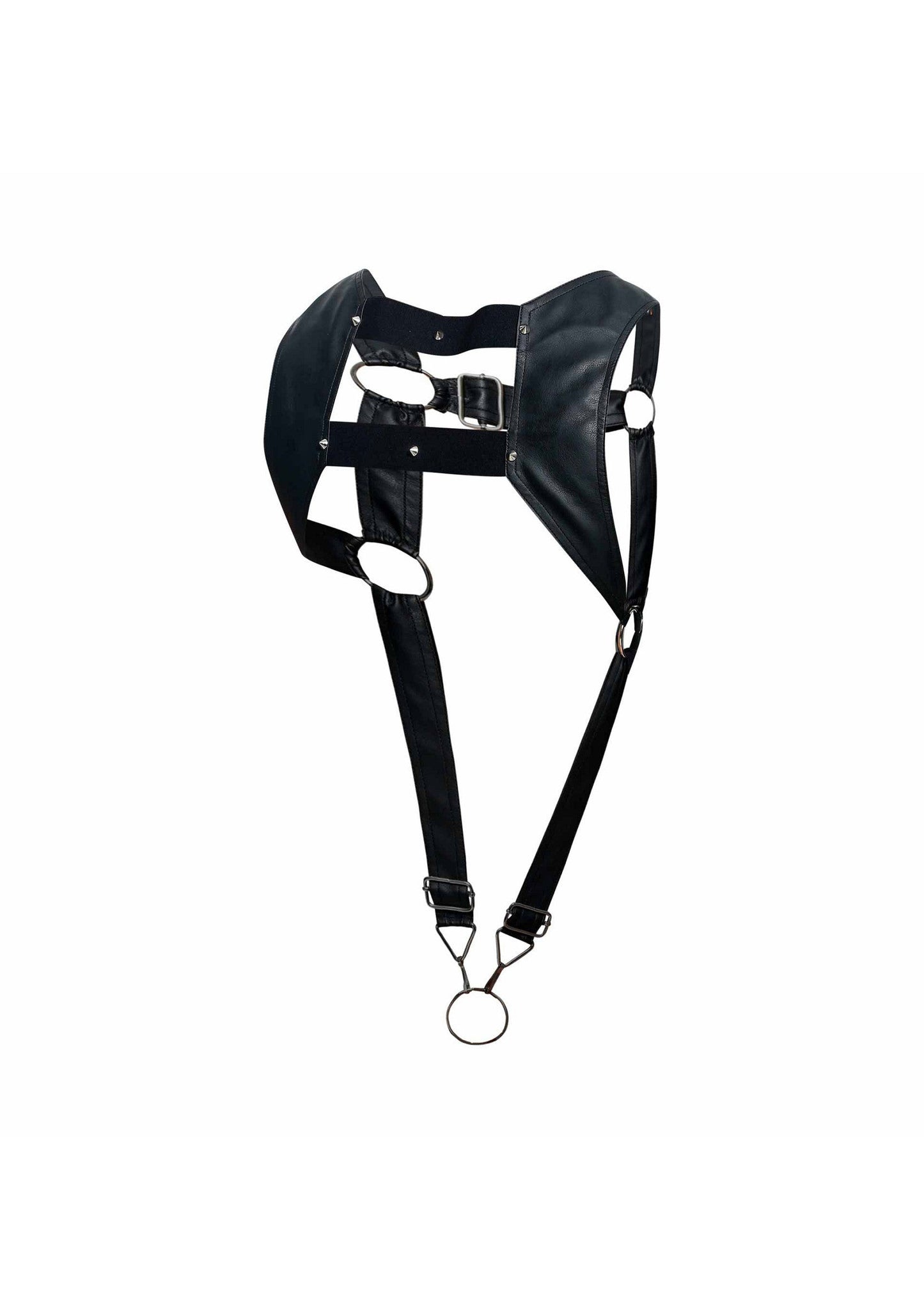 81295 mob eroticwear dngeon top cockring harness