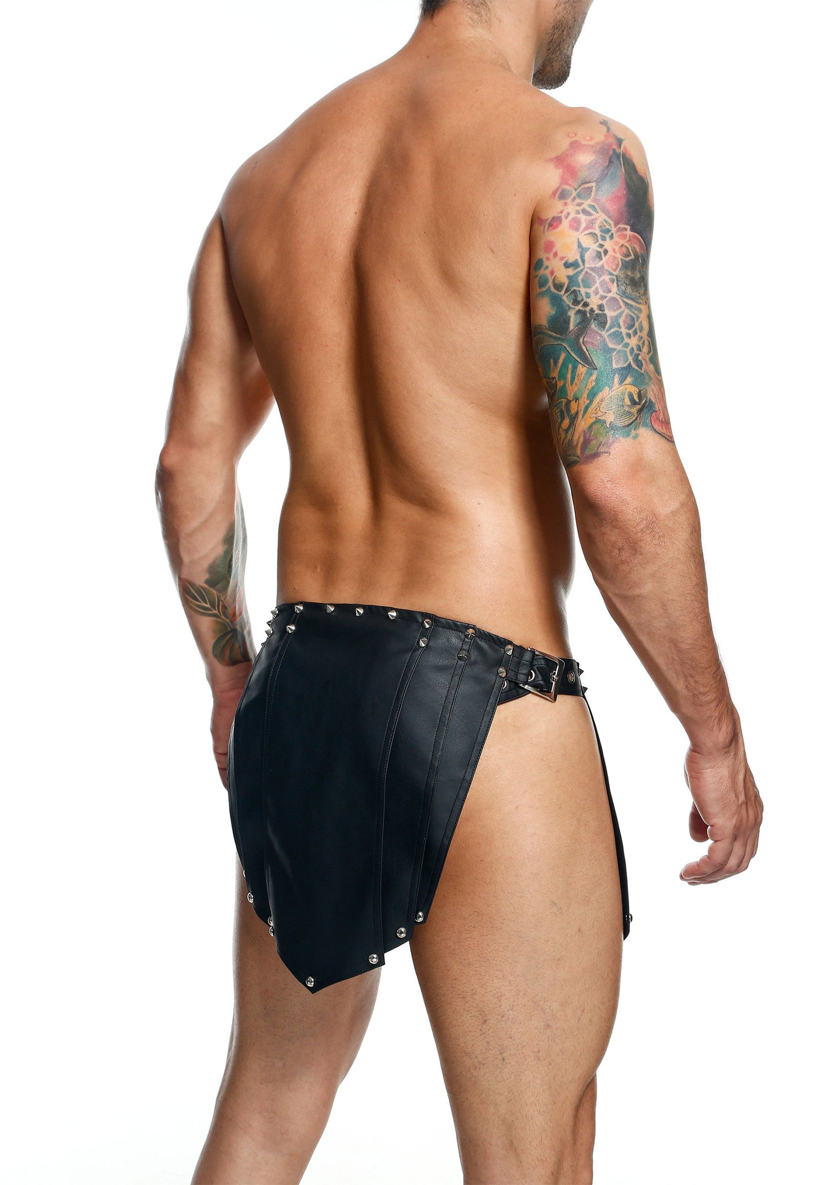 81299 mob eroticwear dngeon roman skirt