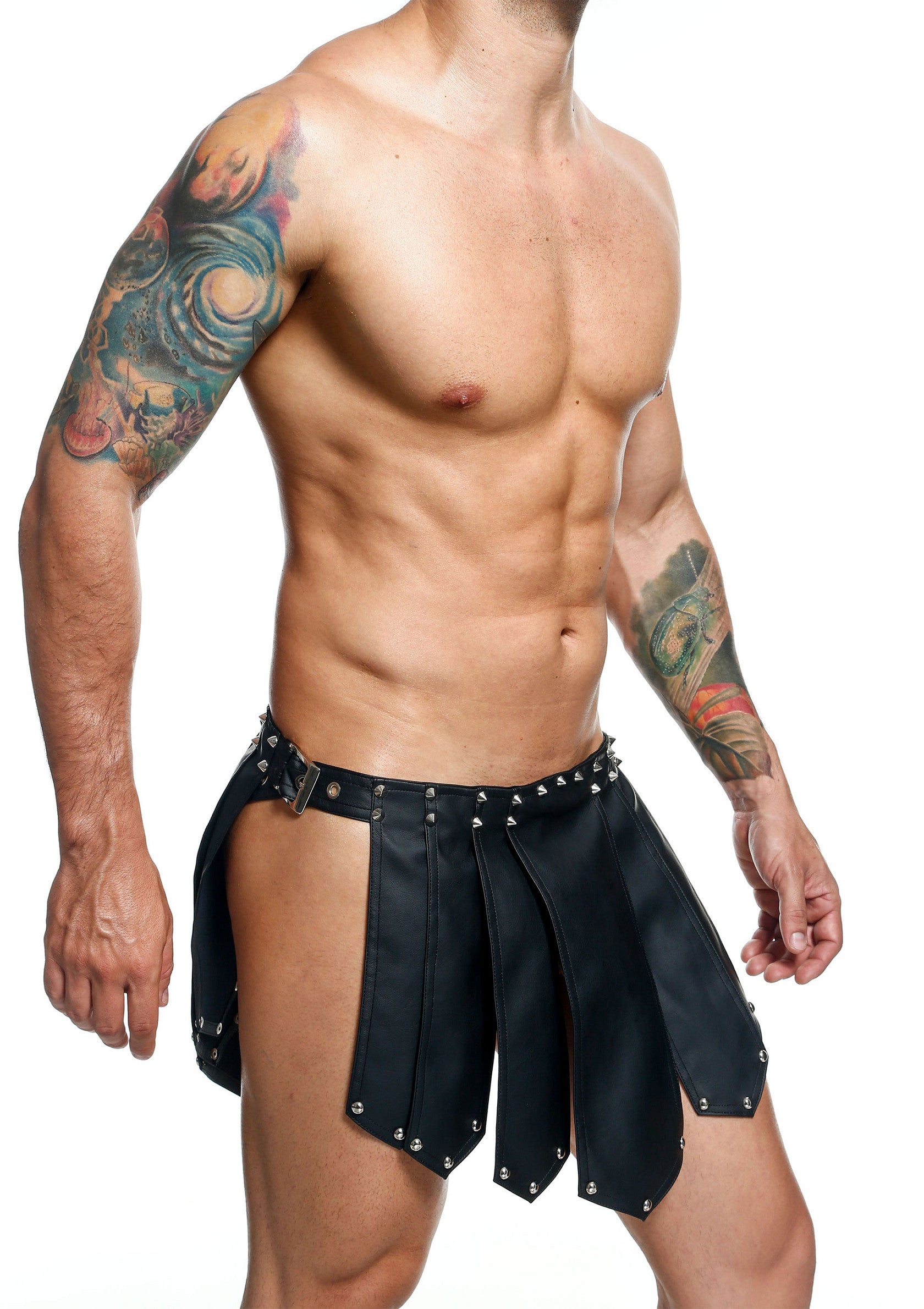 81299 mob eroticwear dngeon roman skirt