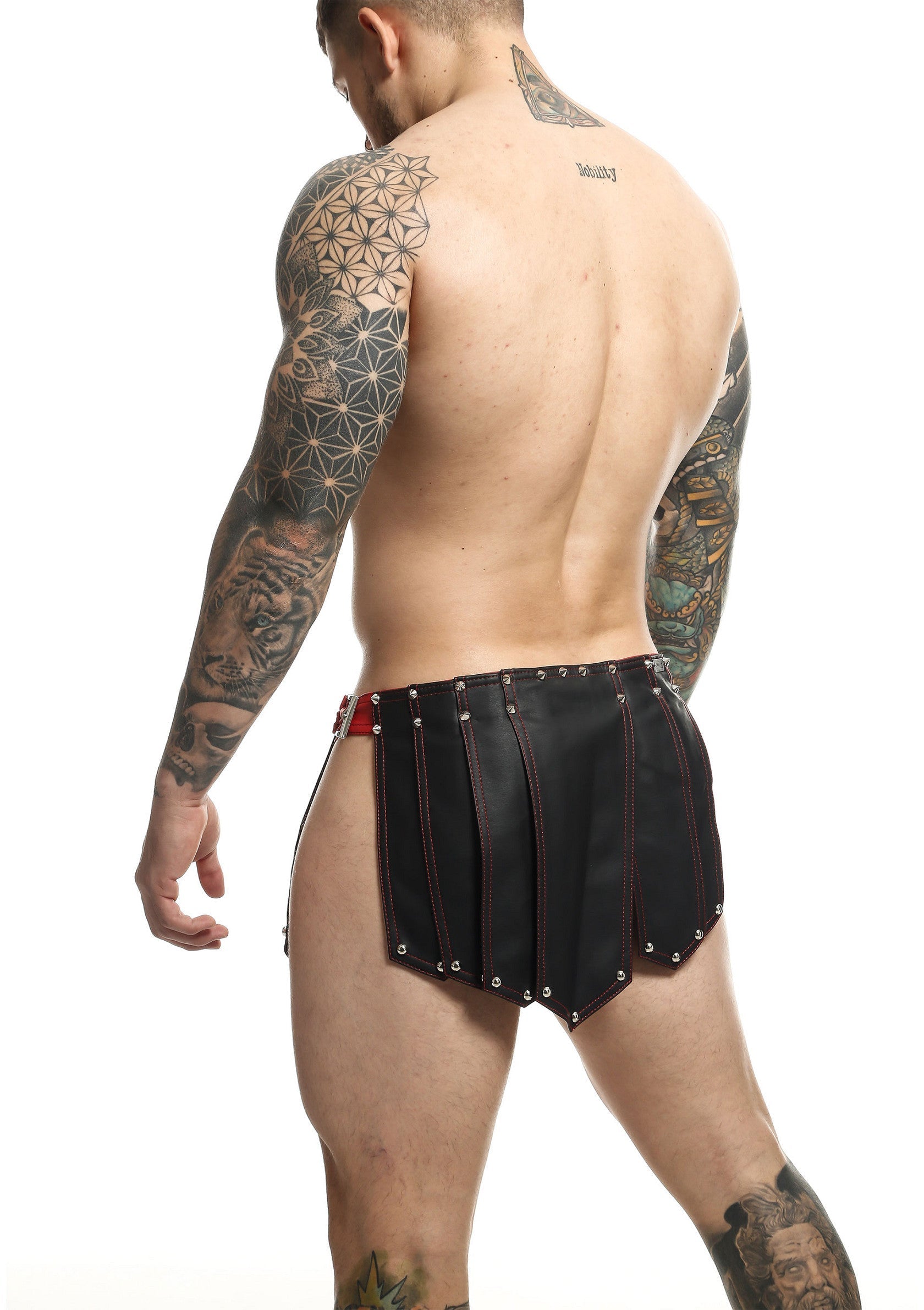 81309 mob eroticwear dngeon roman skirt