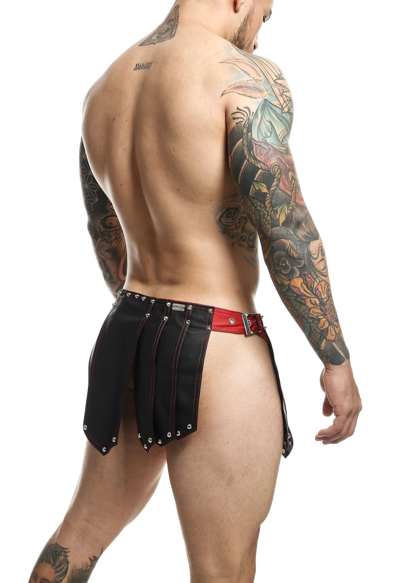 81309 mob eroticwear dngeon roman skirt