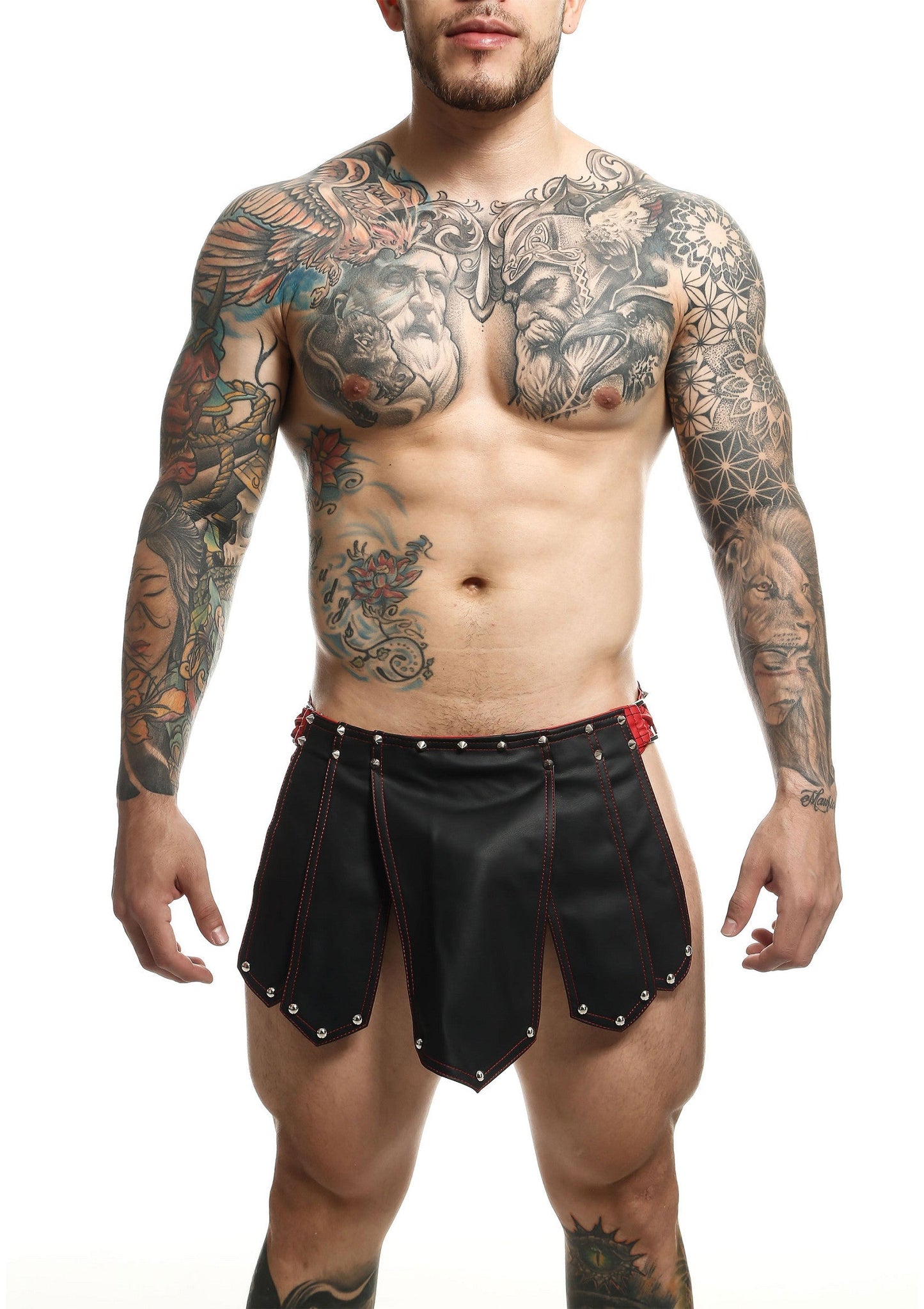 81309 mob eroticwear dngeon roman skirt