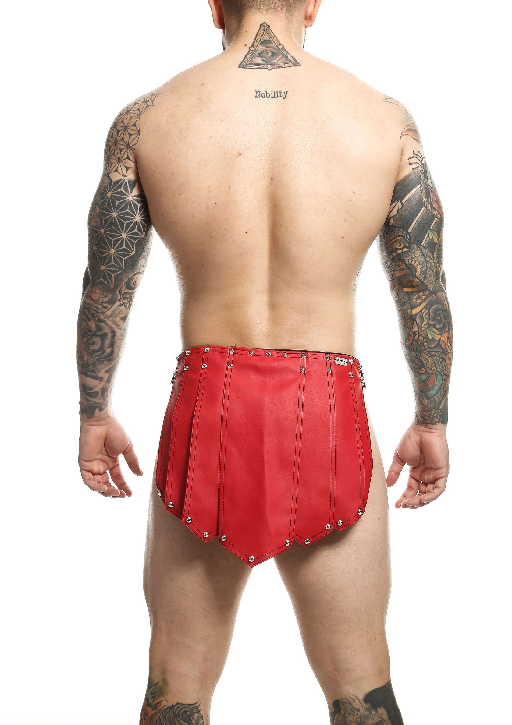 81309 mob eroticwear dngeon roman skirt