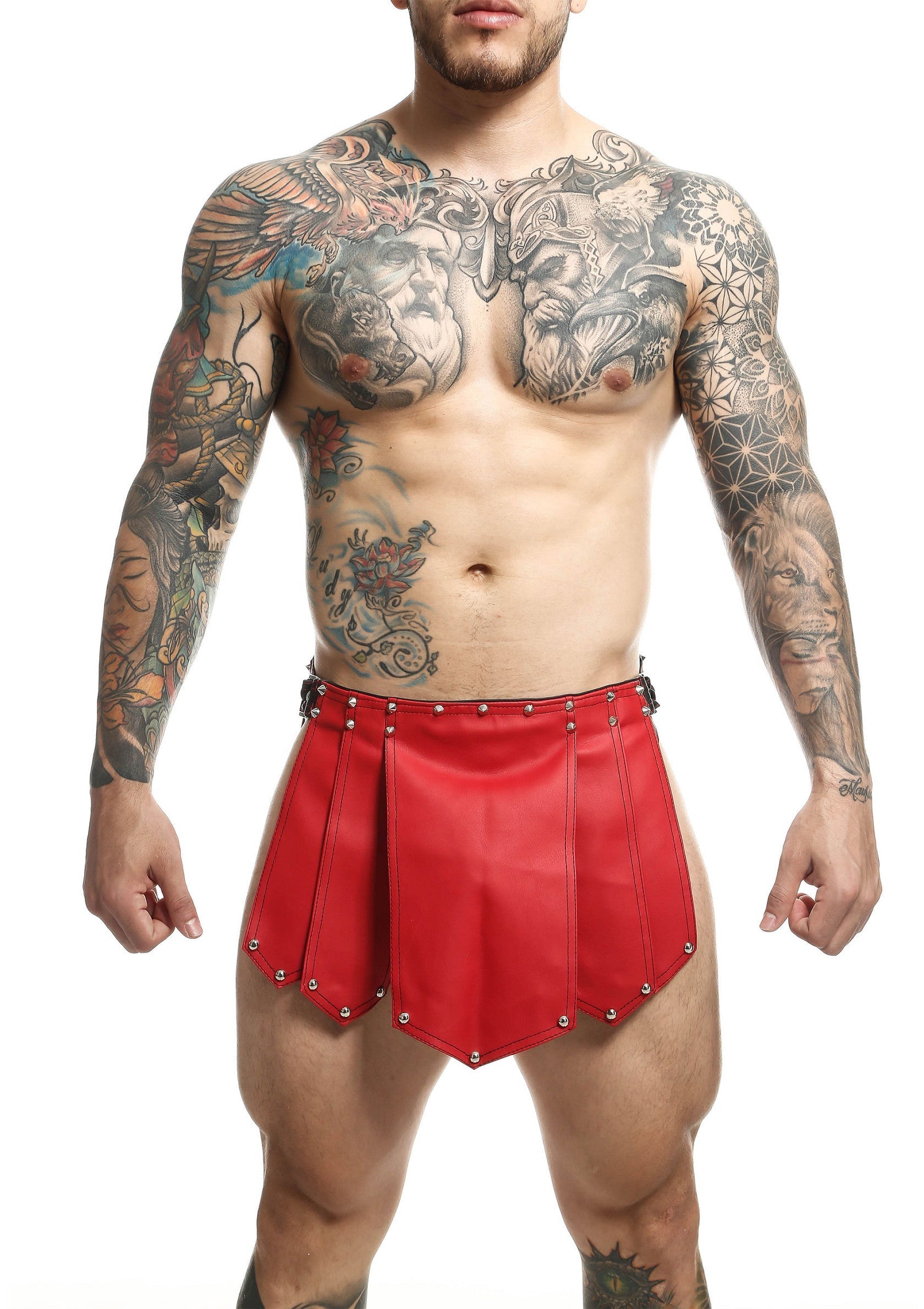 81309 mob eroticwear dngeon roman skirt