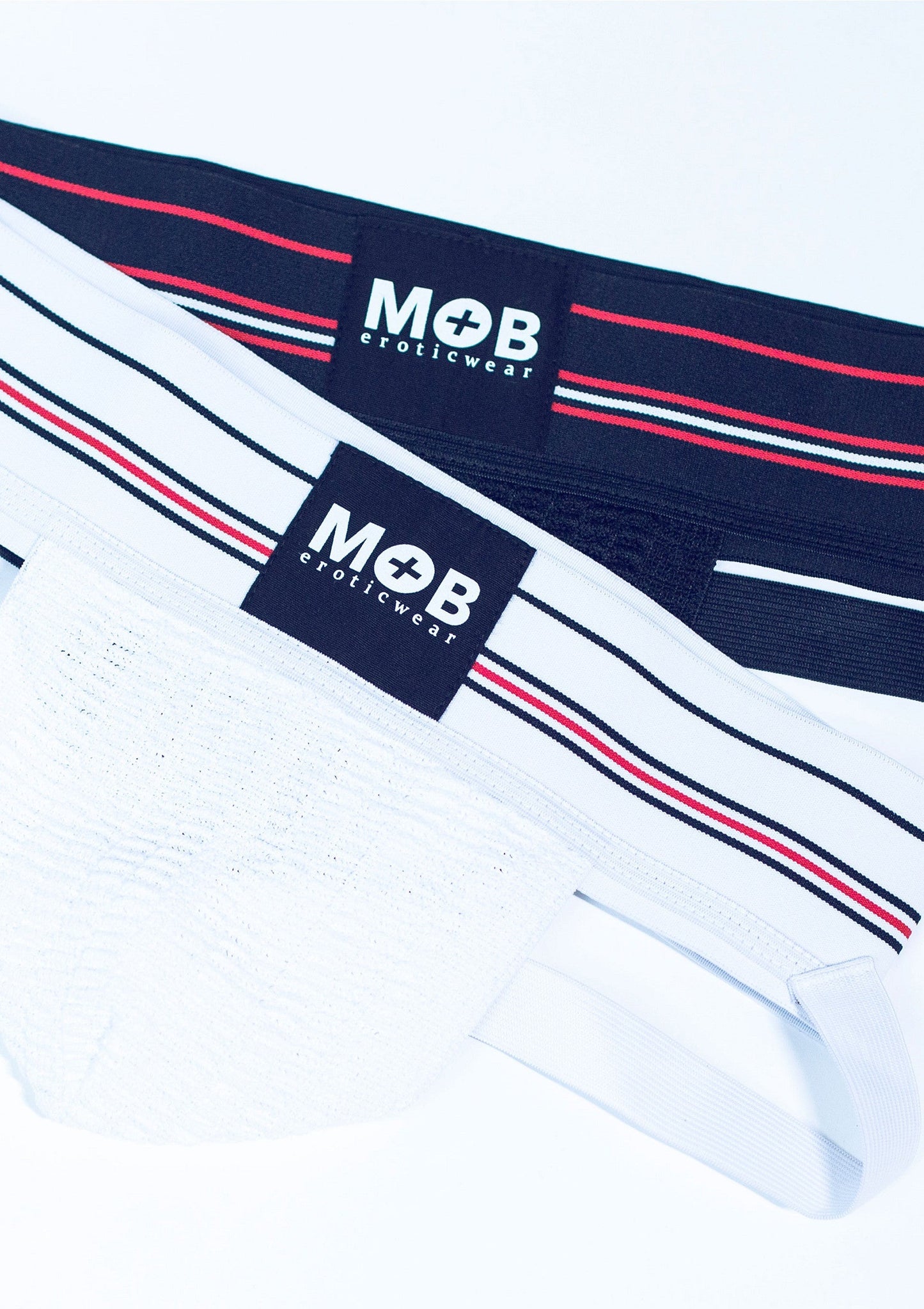 81326 mob eroticwear fetish classic wide jockstrap