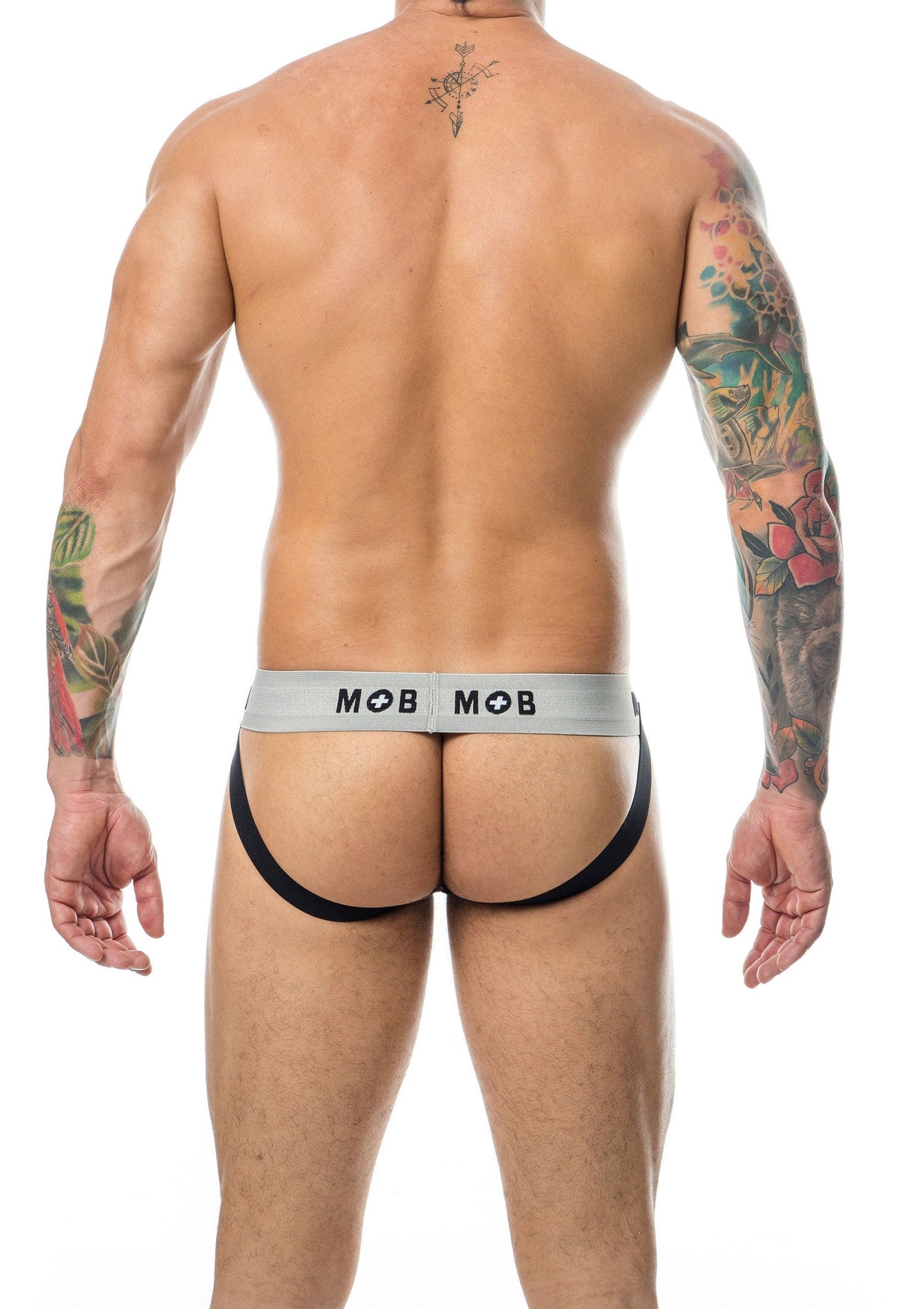 81337 mob eroticwear mob stripe classic jock