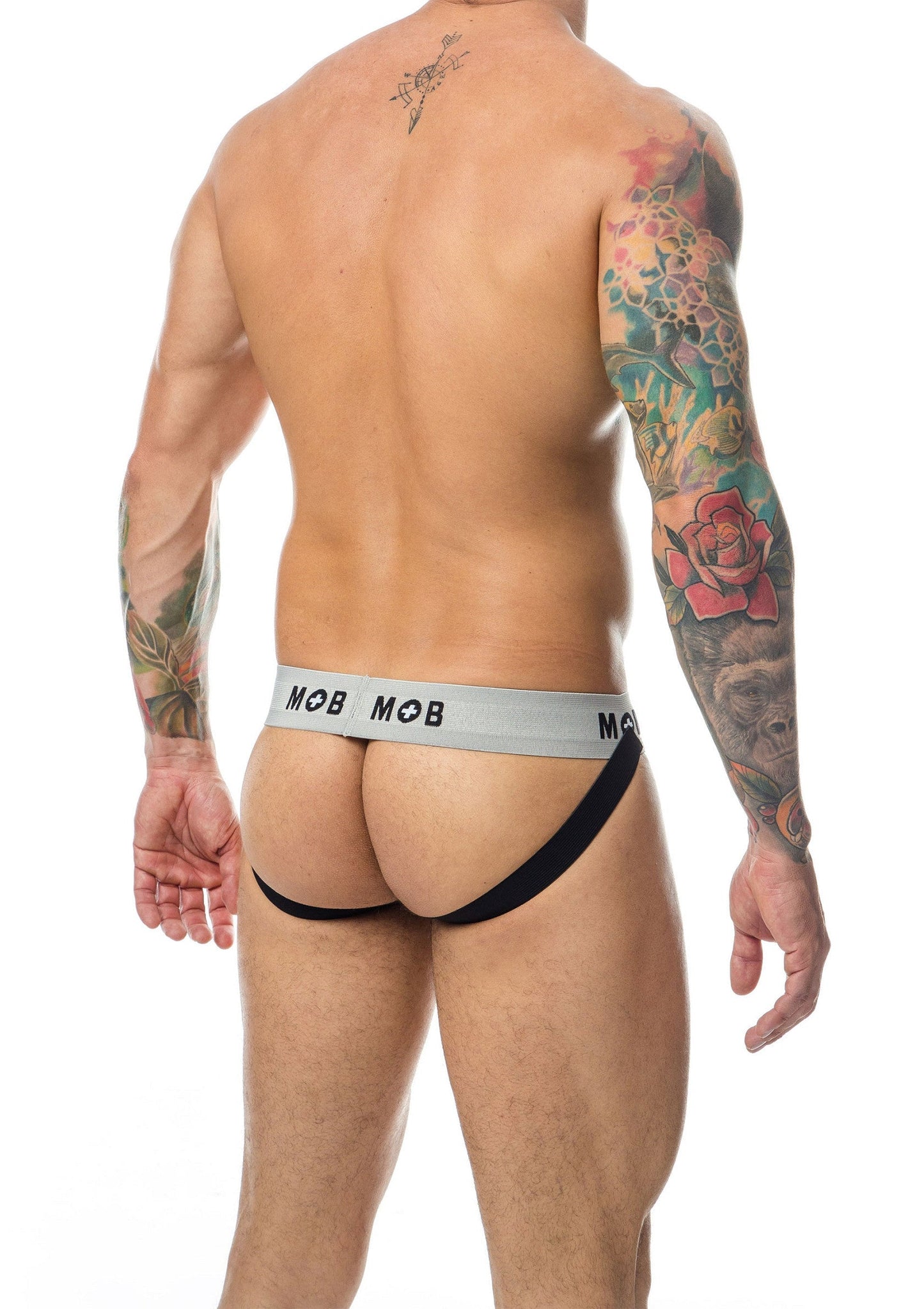 81337 mob eroticwear mob stripe classic jock