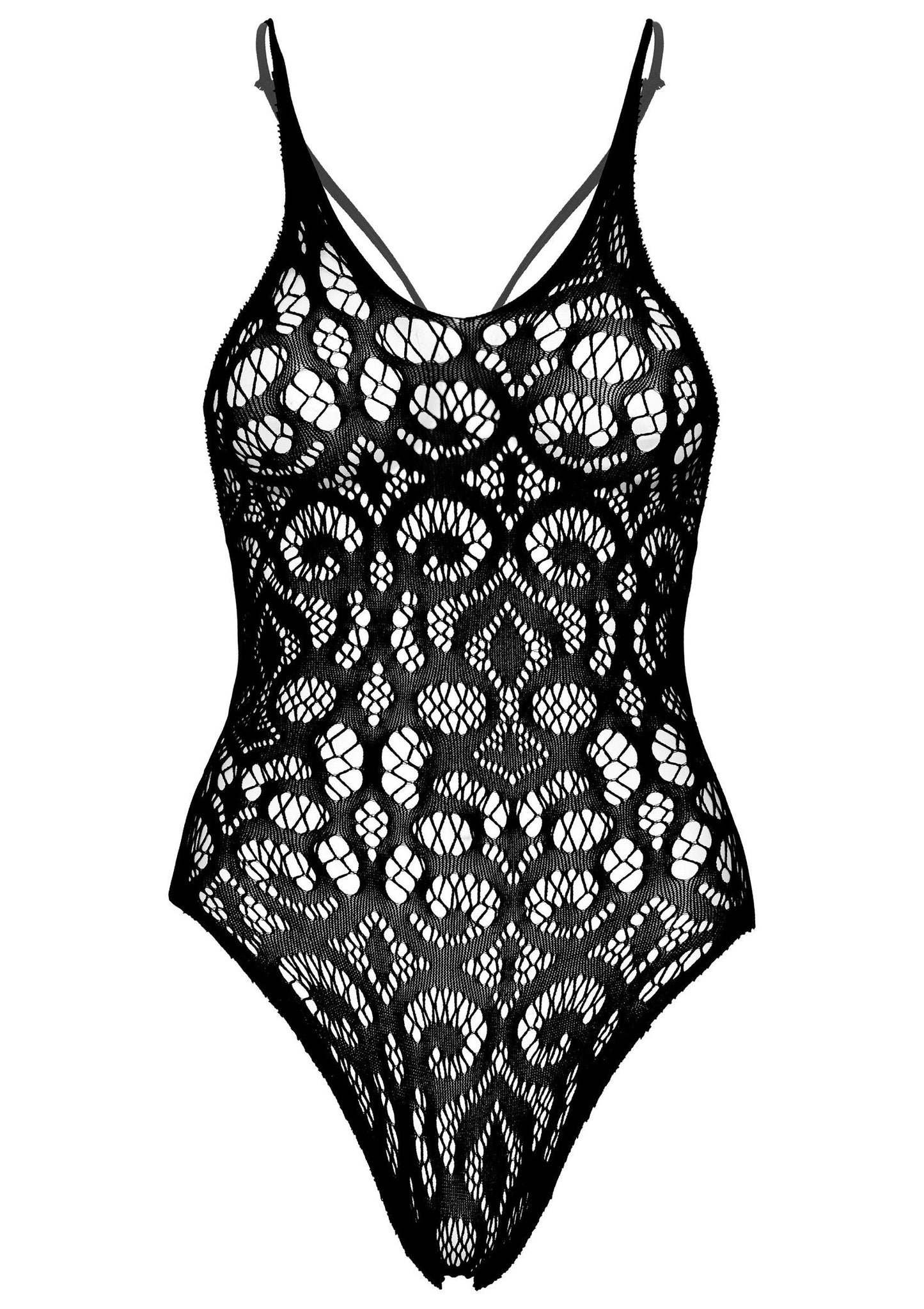 86607 leg avenue very sexy lingerie seamless lace teddy with strappy back