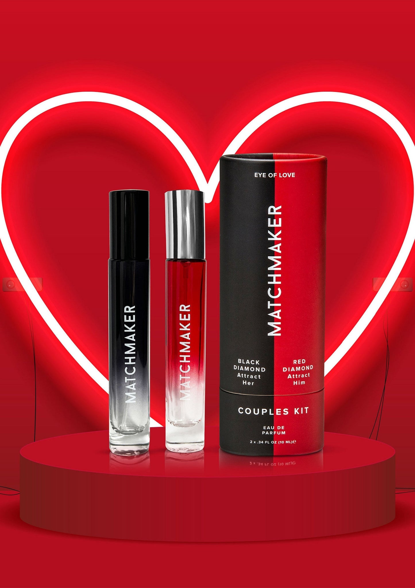 93906 eye of love matchmaker pheromone parfum couples kit