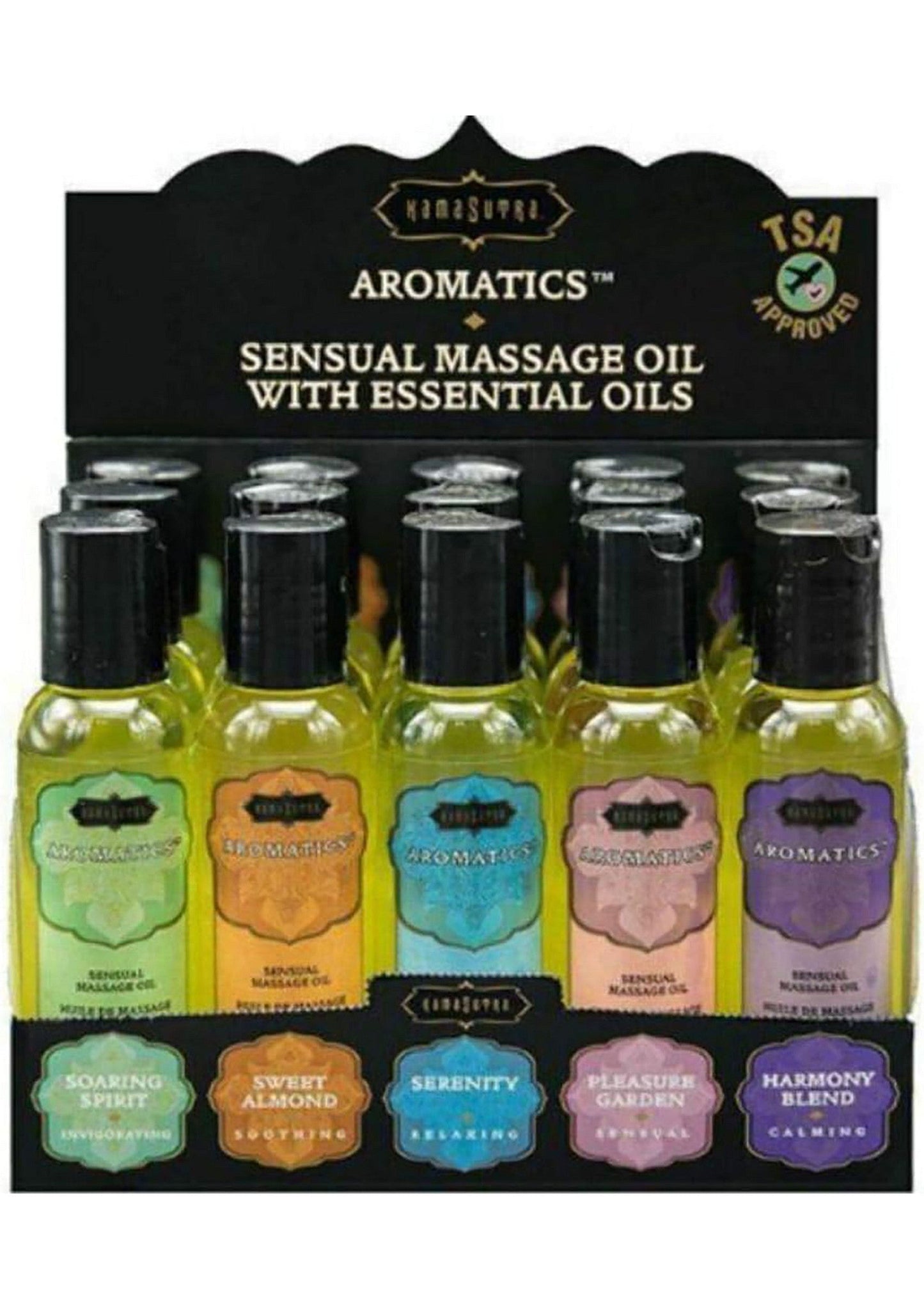 94034 kama sutra aromatic massage oil display 15pcs