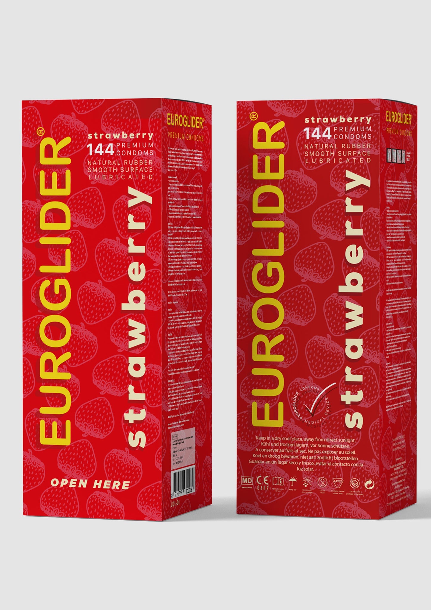 Euroglider Strawberry 144 pcs