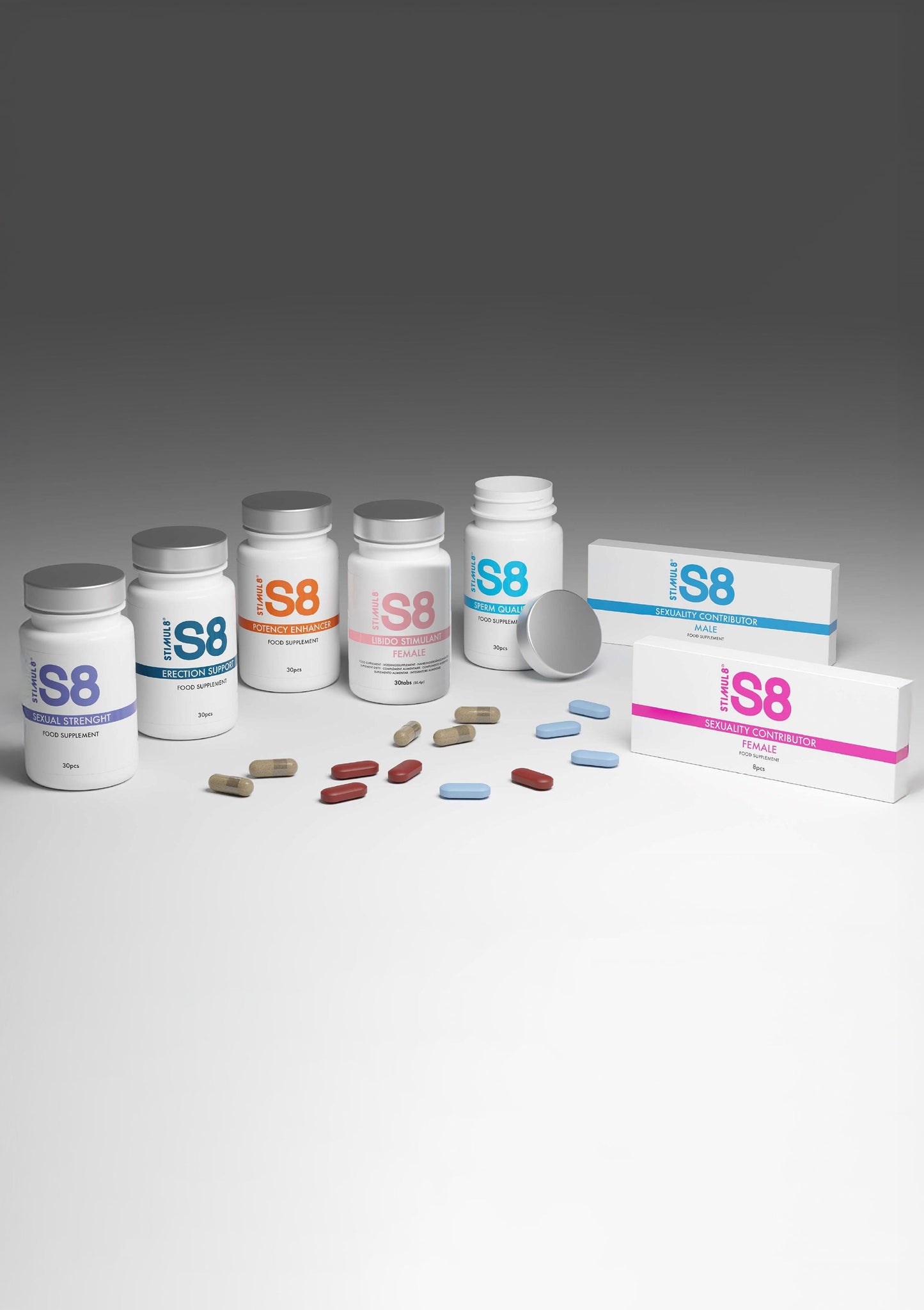 S8 Sexual Strength Tabs 30 pcs