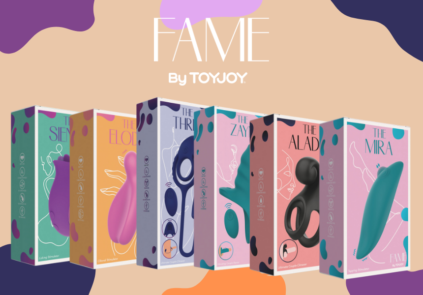 TOYJOY Fame Unveils Three New Icons of Playful Luxury