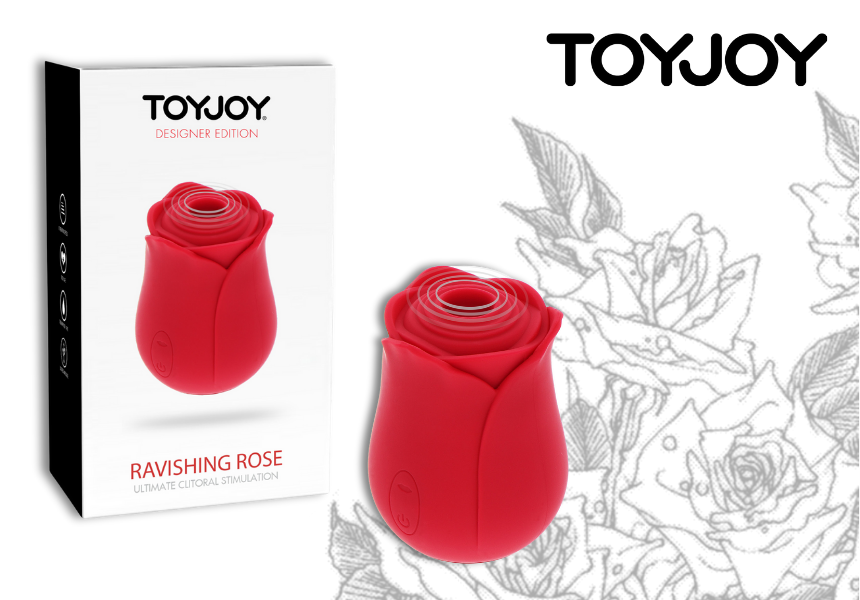 ToyJoy Unveils the Ravishing Rose Air Pulse Stimulator