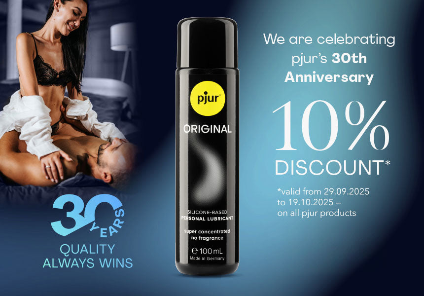 Celebrating pjur’s 30th Anniversary with 10% Discount