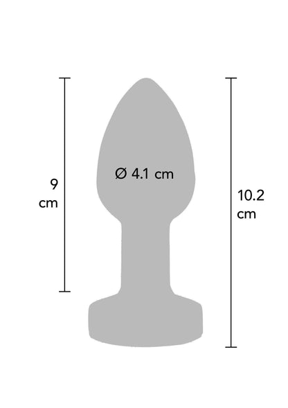 10057 toyjoy buttocks the glider vibrating plug large