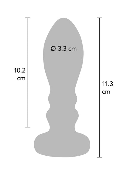 10059 toyjoy buttocks the slider vibrating plug large