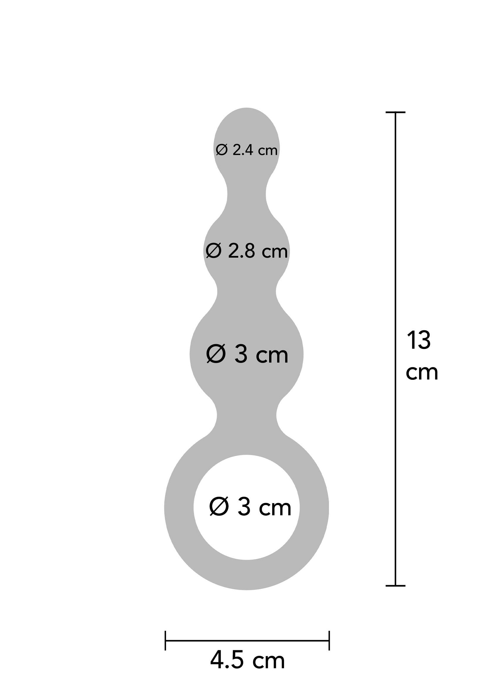 10061 toyjoy buttocks the stuffer 3 balls plug