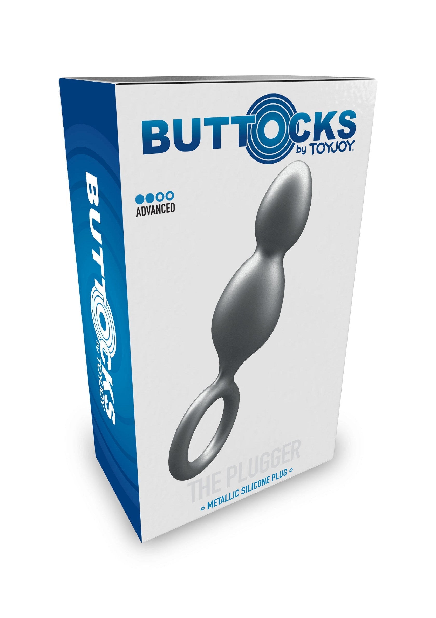 10062 toyjoy buttocks the plugger 2 balls plug