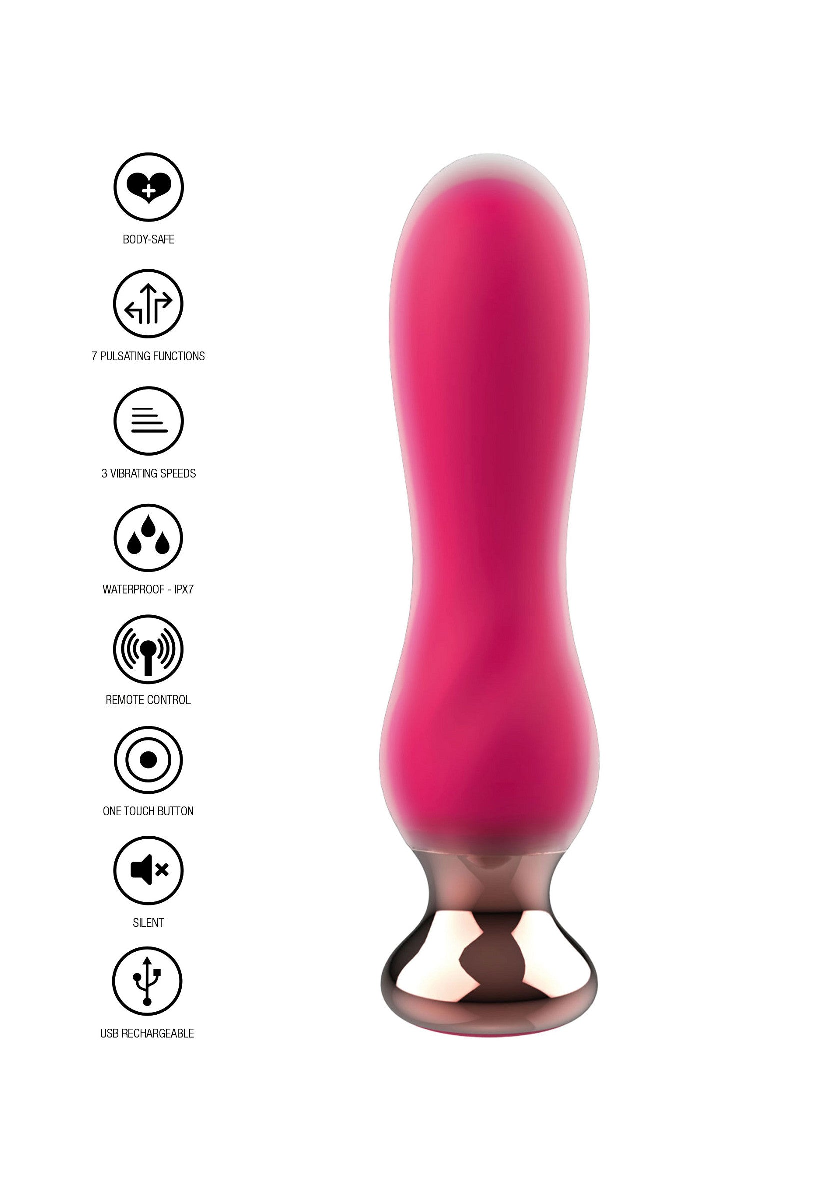 10072 toyjoy buttocks the elegant buttplug