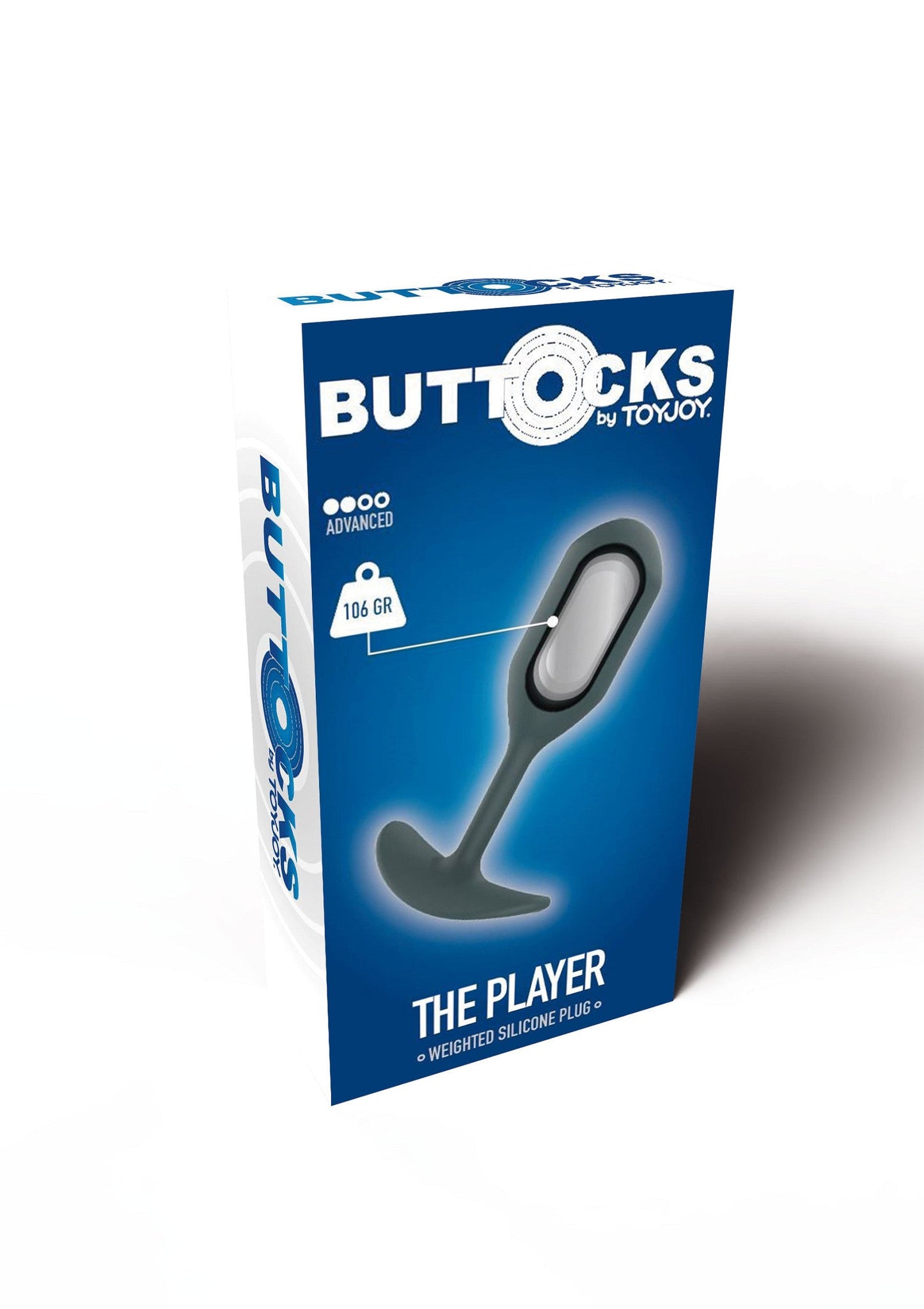 10074 toyjoy buttocks the player weighted plug