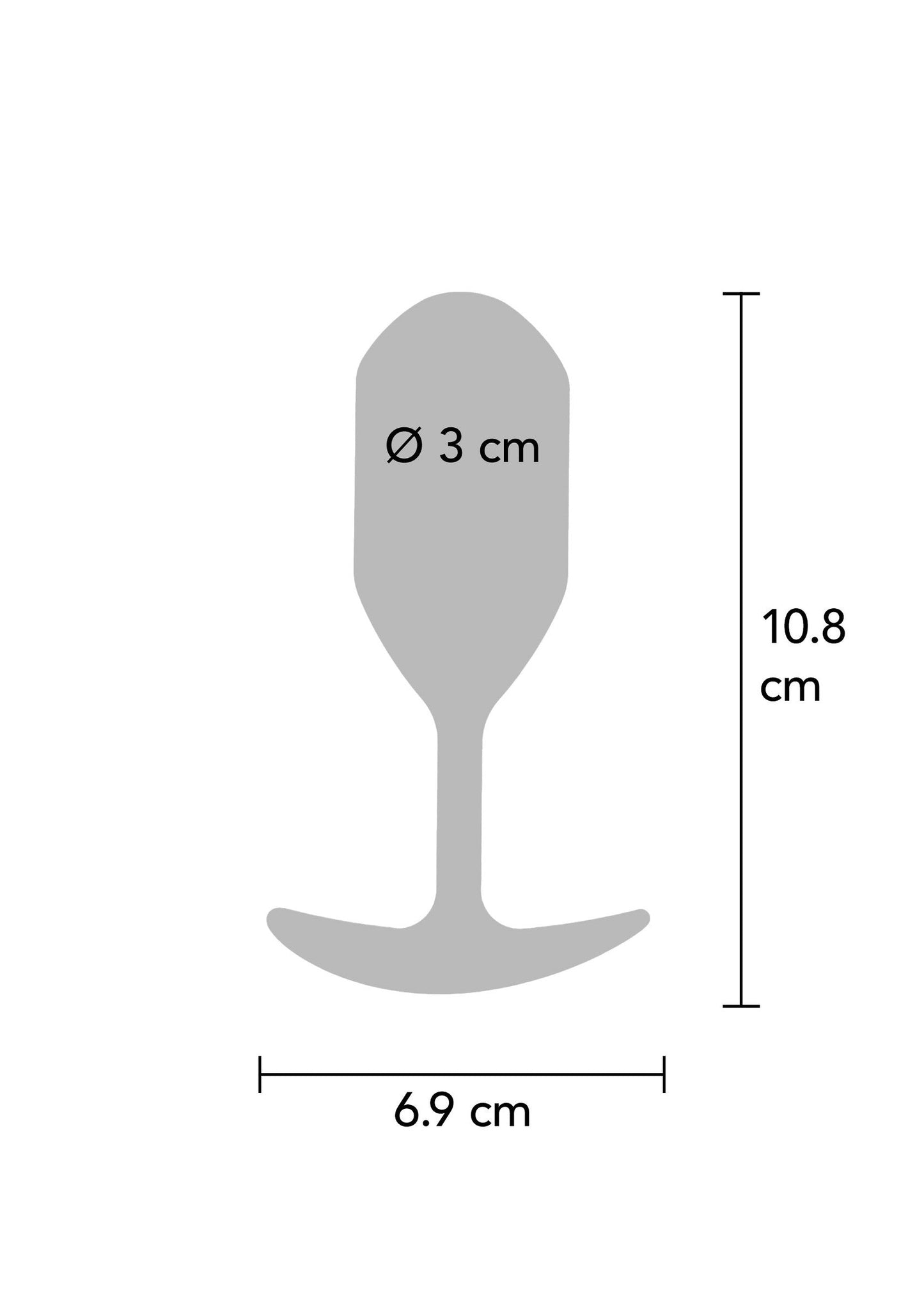 10074 toyjoy buttocks the player weighted plug