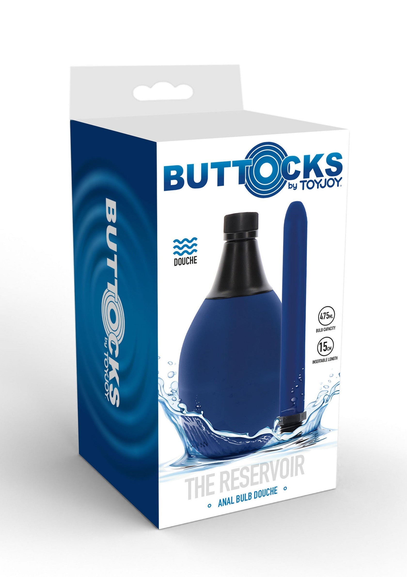 10086 toyjoy buttocks reservoir anal douche 475 ml