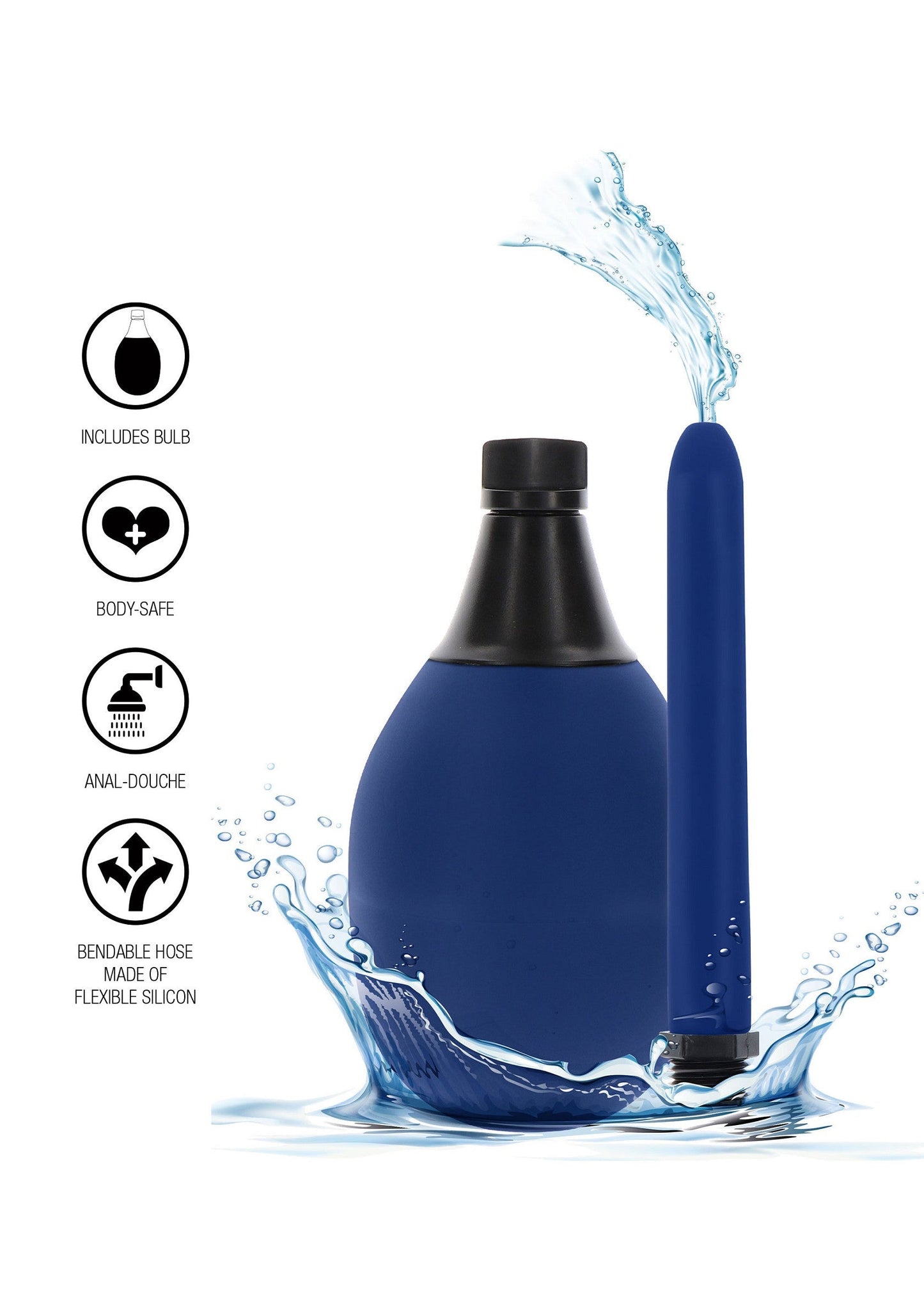10086 toyjoy buttocks reservoir anal douche 475 ml