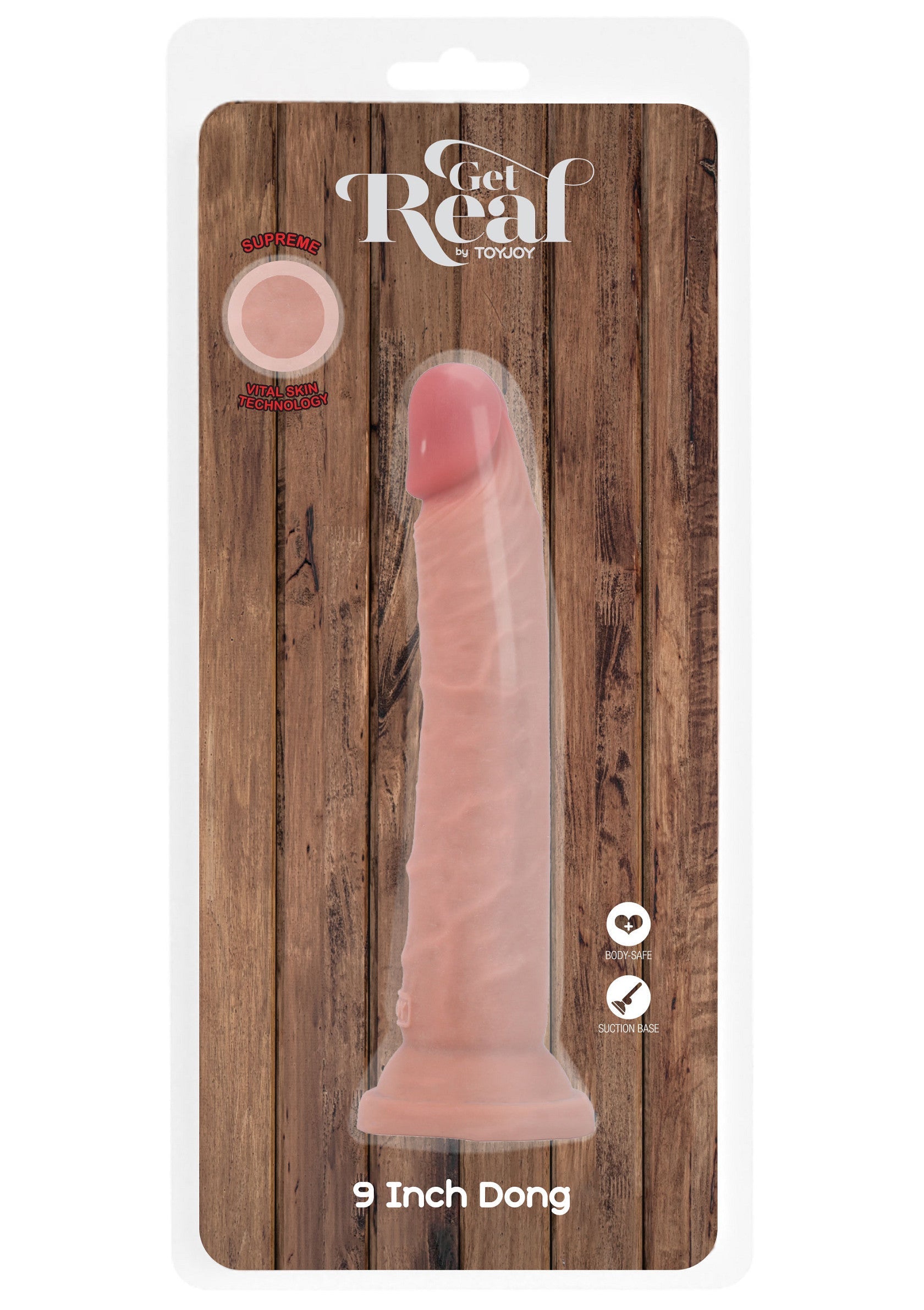 10119 toyjoy get real deluxe dual density dong tpe 255cm