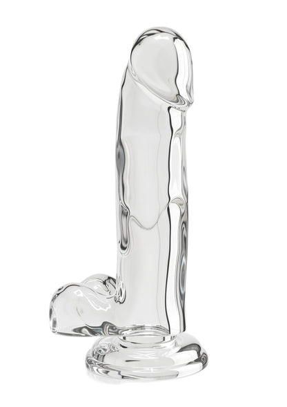 Clear Dildo TPE 18 cm