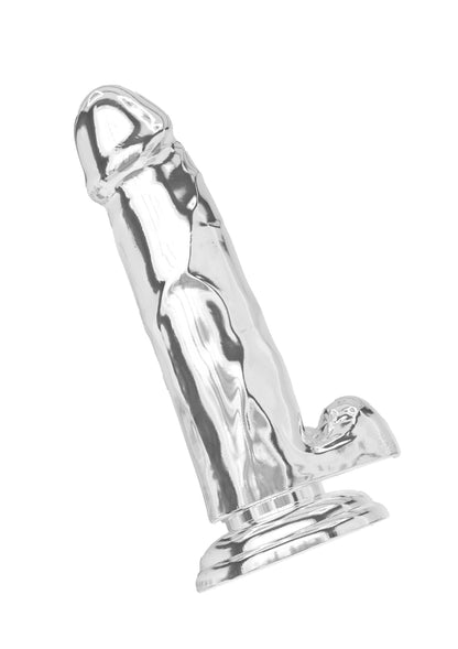 10125 toyjoy get real clear dildo tpe 18cm