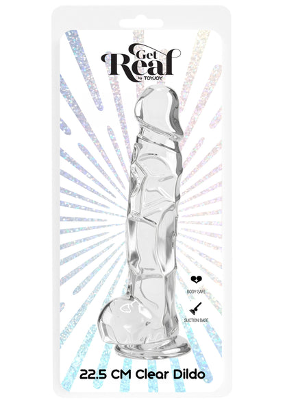 10126 toyjoy get real clear dildo tpe 225cm