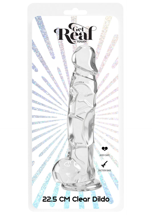 10126 toyjoy get real clear dildo tpe 225cm