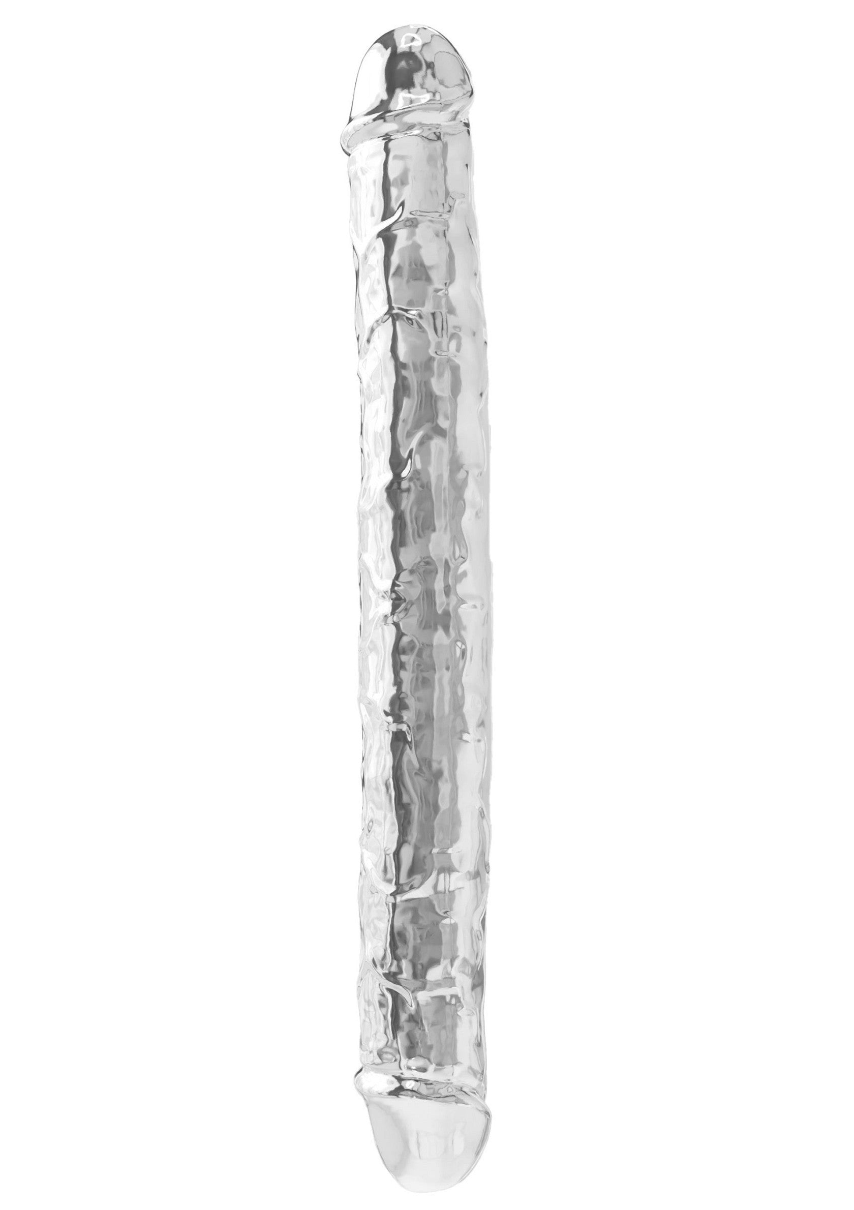 10129 toyjoy get real clear double dong tpe 345cm