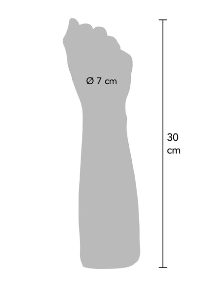 10139 toyjoy get real the fist dong pvc 30cm