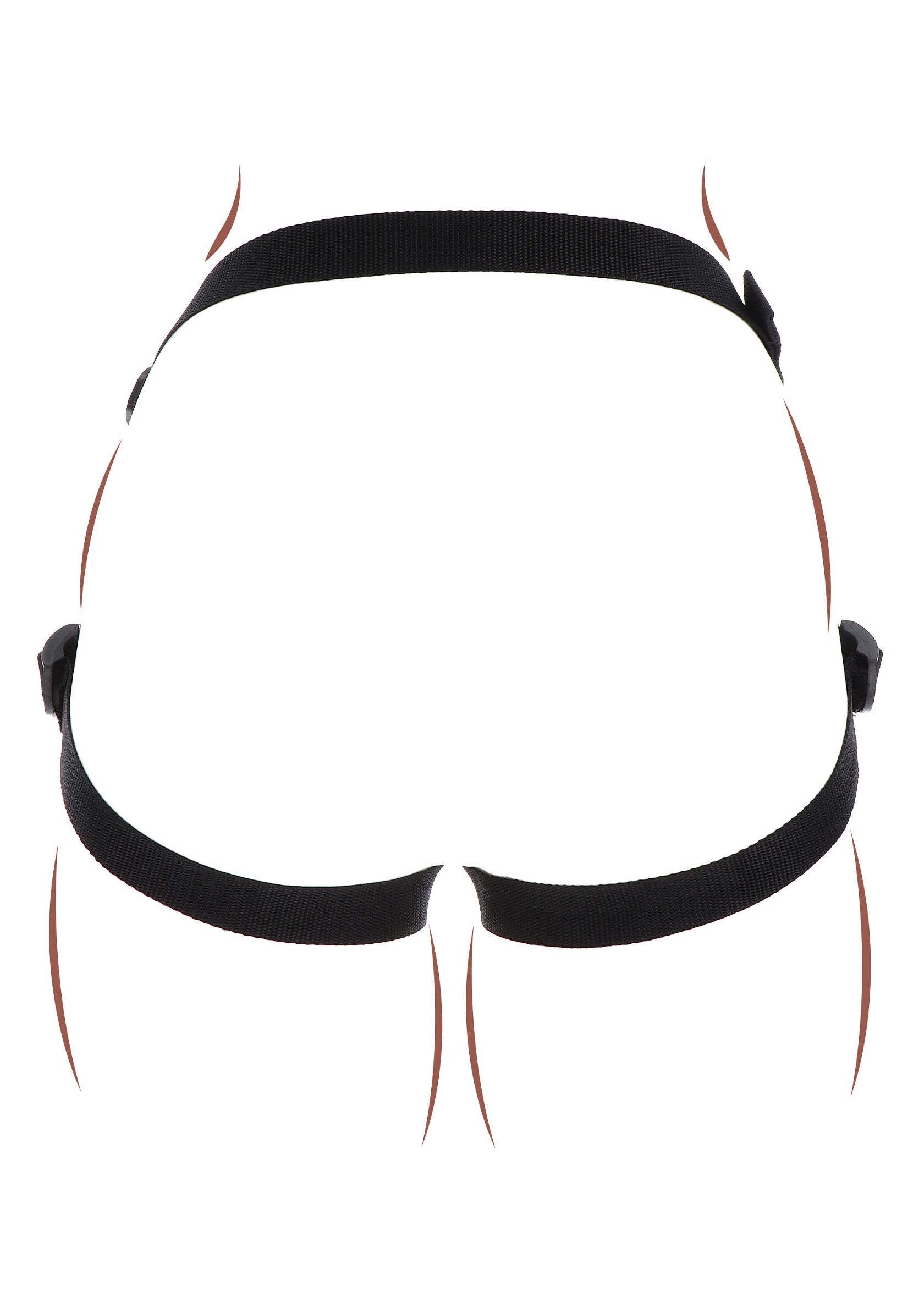 10140 toyjoy get real strap on harness