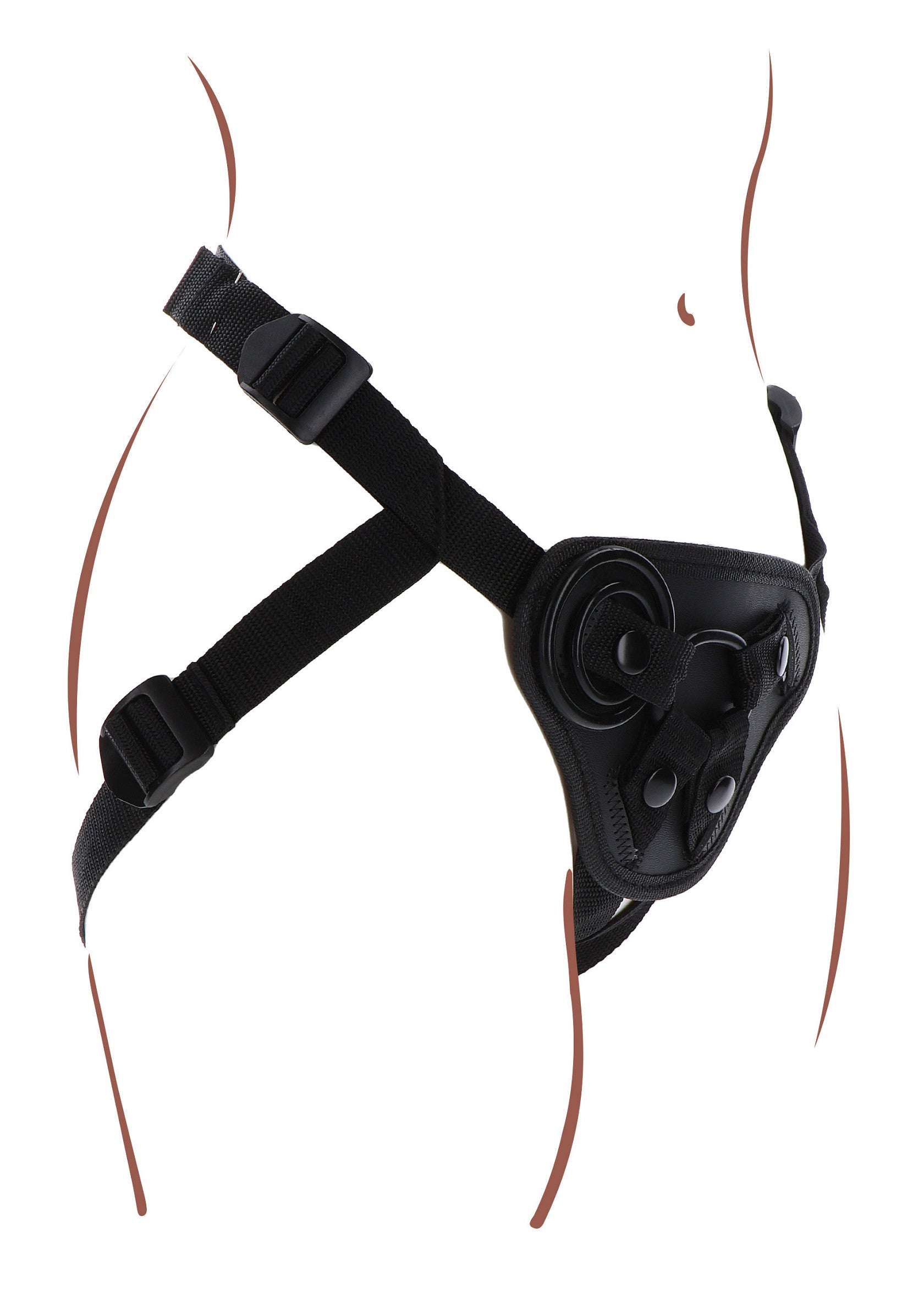 10140 toyjoy get real strap on harness