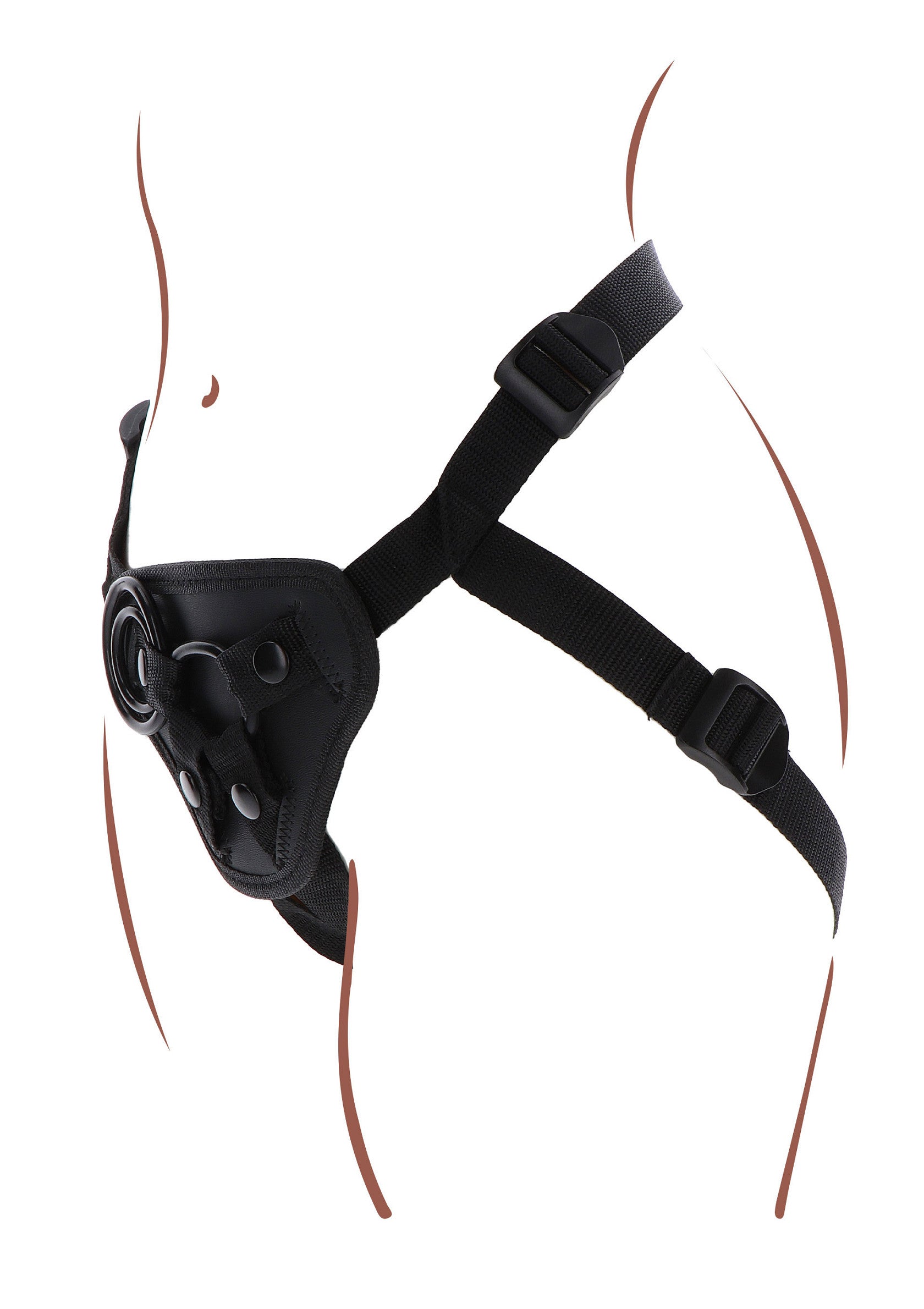 10140 toyjoy get real strap on harness