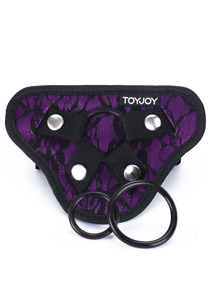 10141 toyjoy get real strap on lace harness