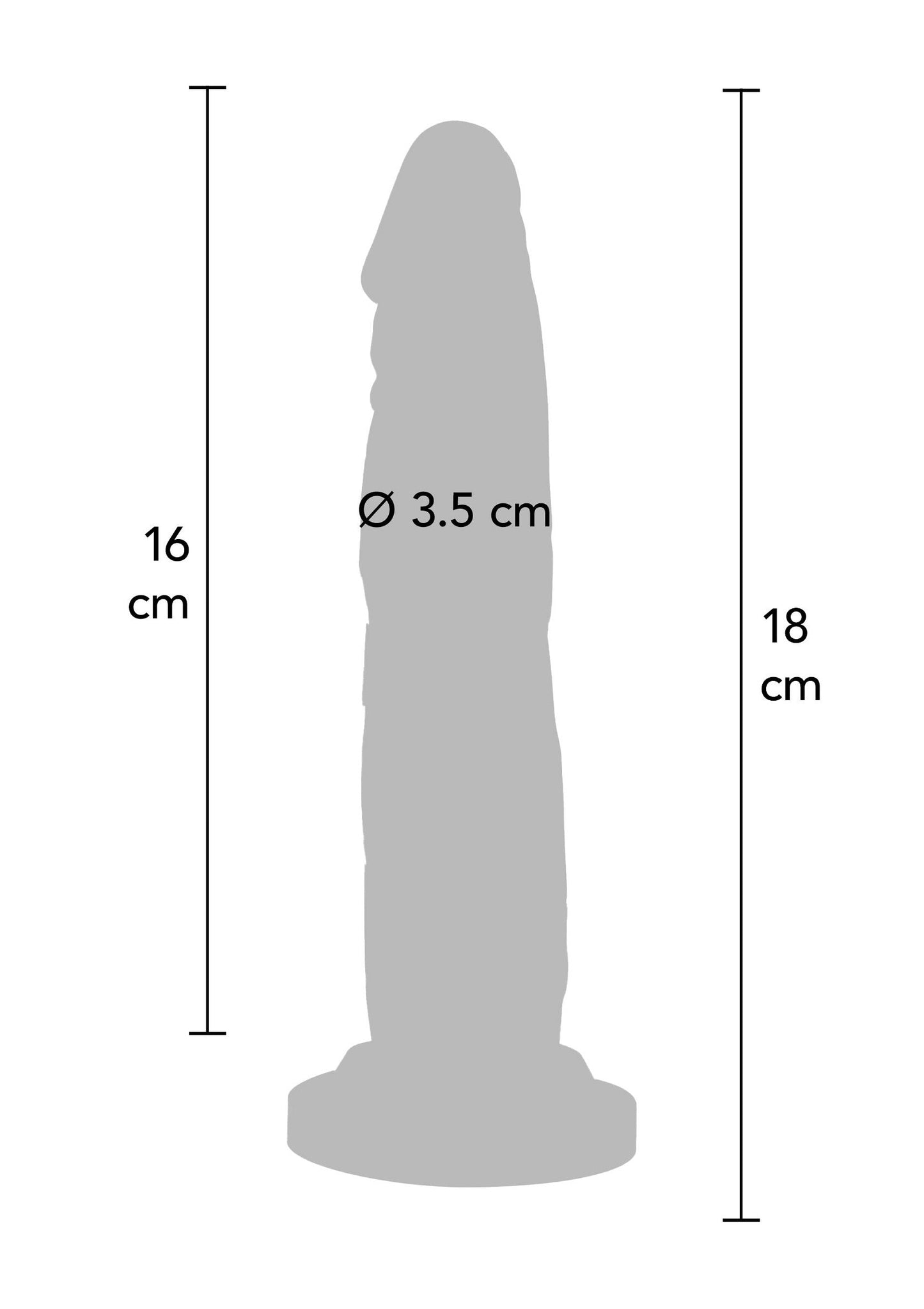 10162 toyjoy get real dong pvc 18cm