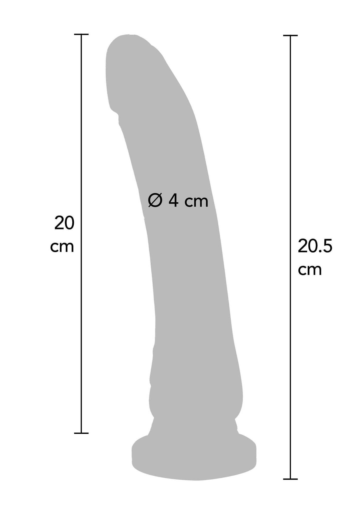 10163 toyjoy get real dong pvc 205cm