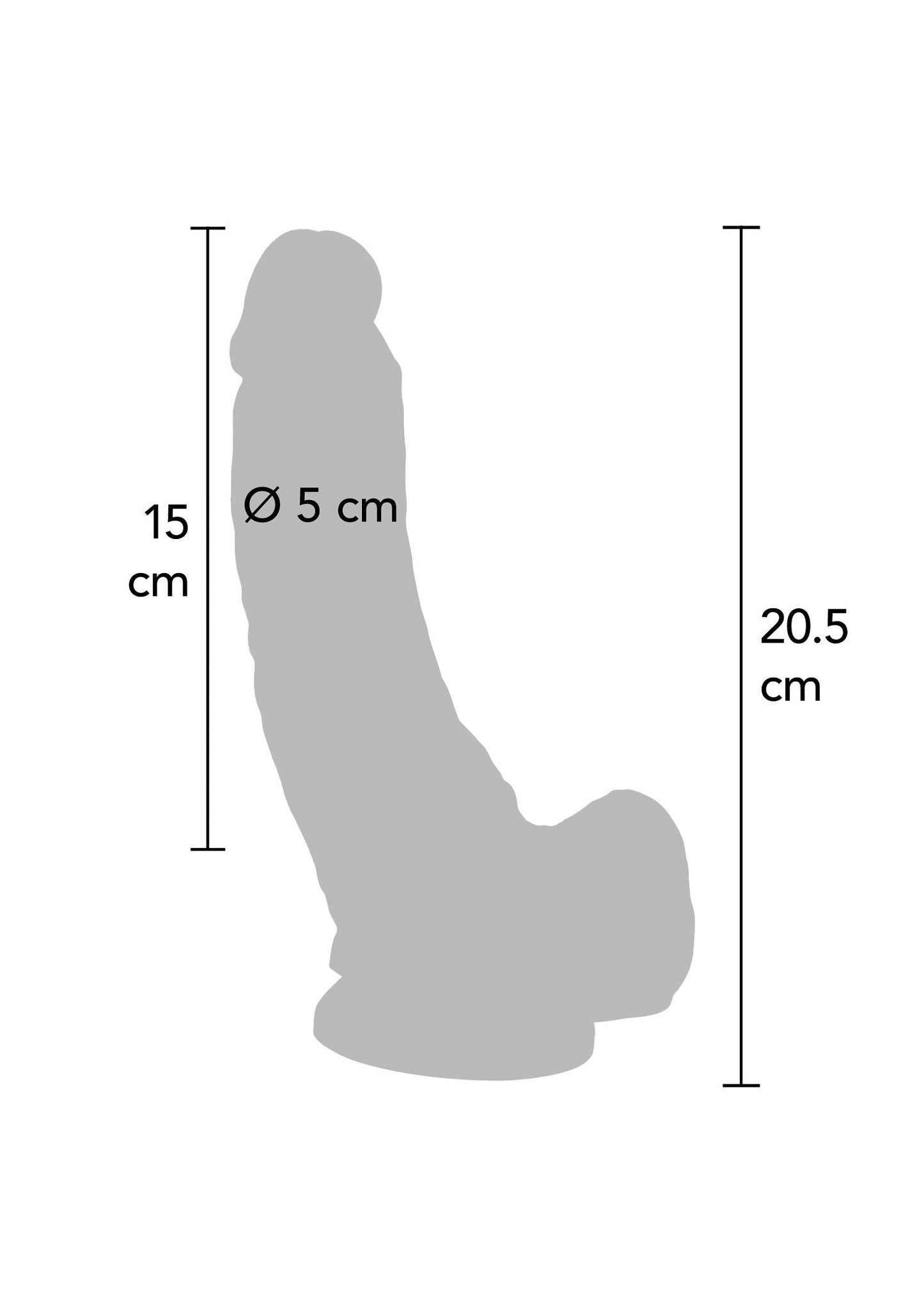 10167 toyjoy get real dildo pvc 205cm