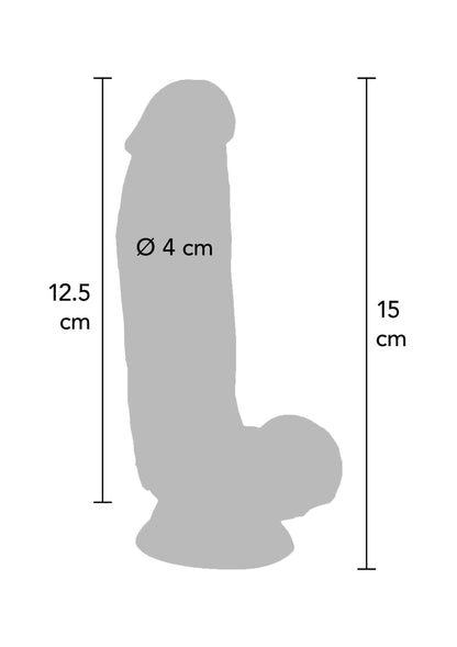 10170 toyjoy get real vibrating dildo pvc 15cm