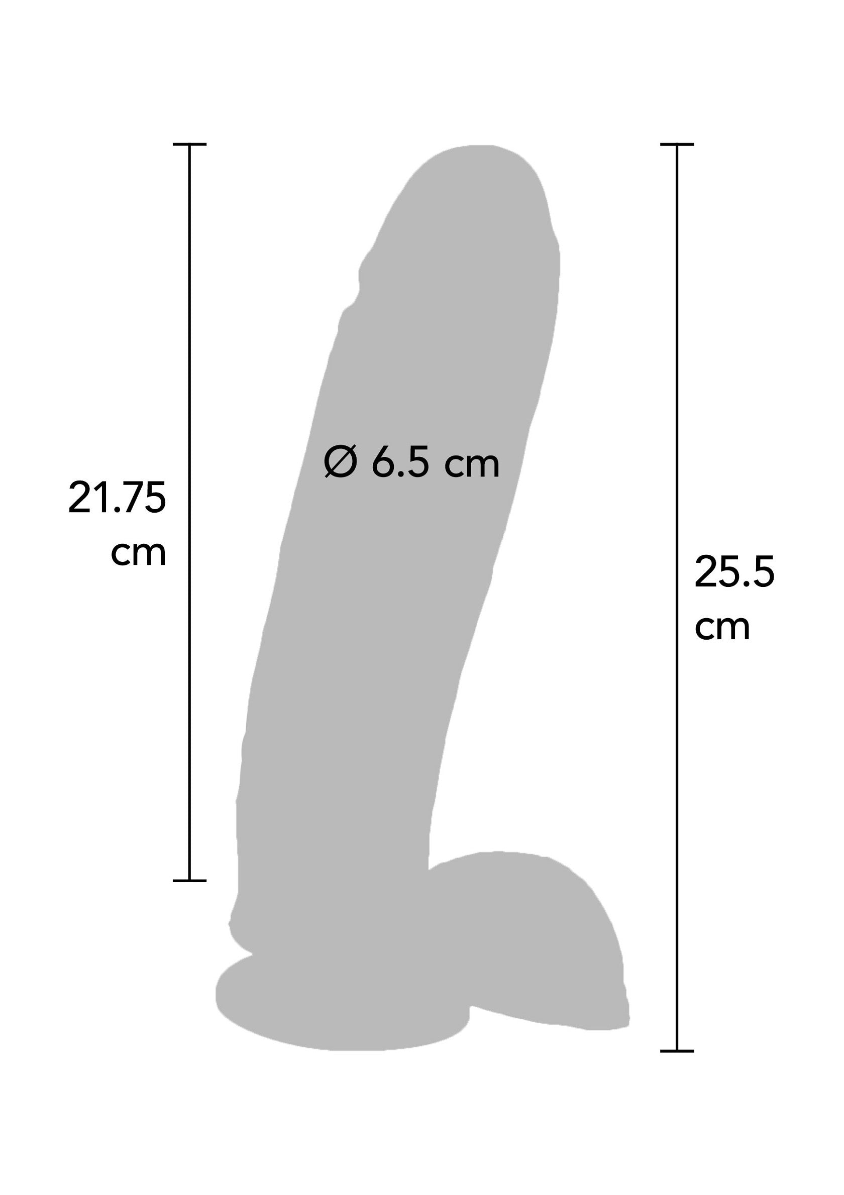 10173 toyjoy get real vibrating dildo pvc 255cm