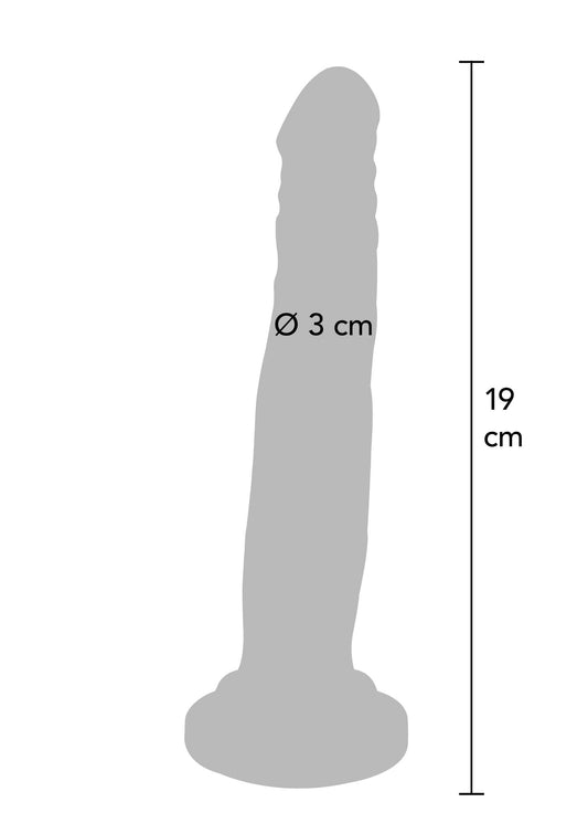 10174 toyjoy get real dual density dong tpe 19cm
