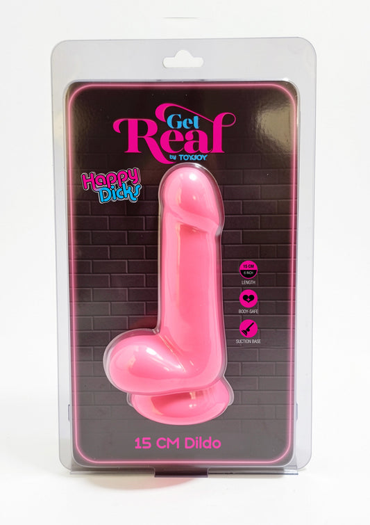 10180 toyjoy get real happy dicks dildo pvc 15cm