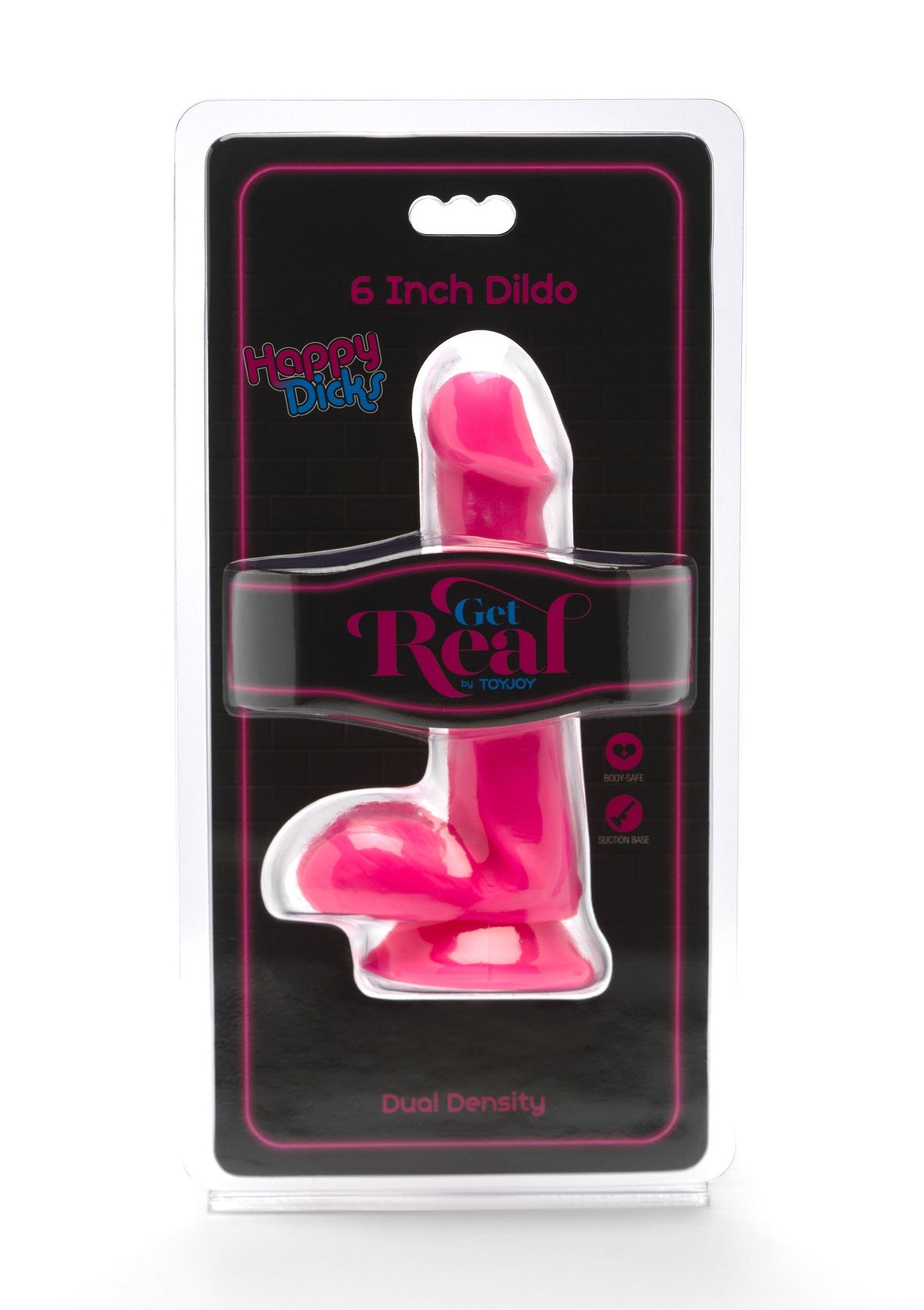 10180 toyjoy get real happy dicks dildo pvc 15cm