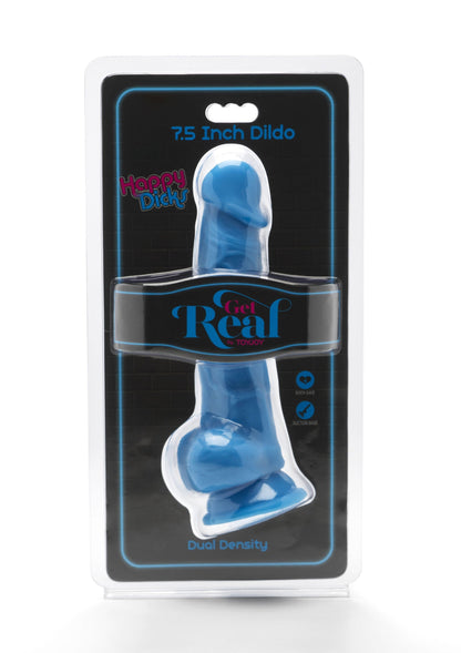 10181 toyjoy get real happy dicks dildo pvc 19cm
